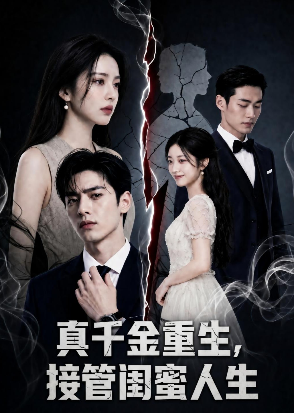真千金重生，接管闺蜜人生