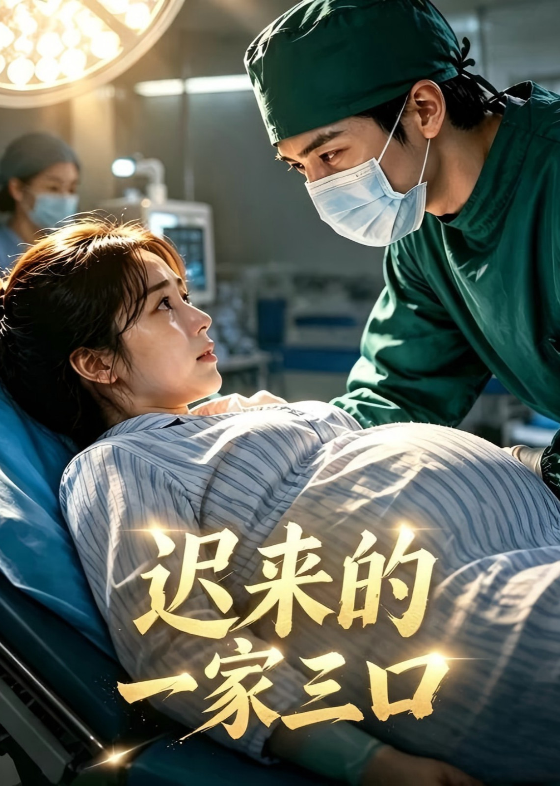 迟来的一家三口
