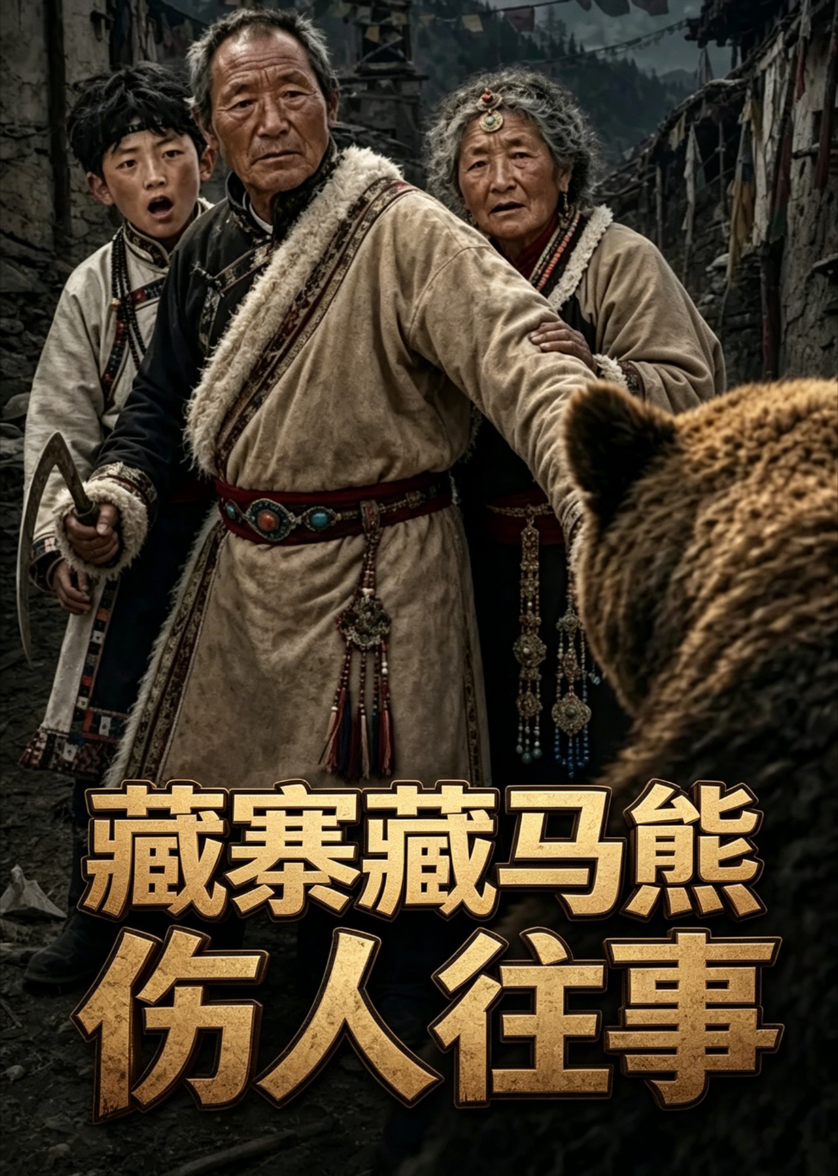 藏寨藏马熊伤人往事
