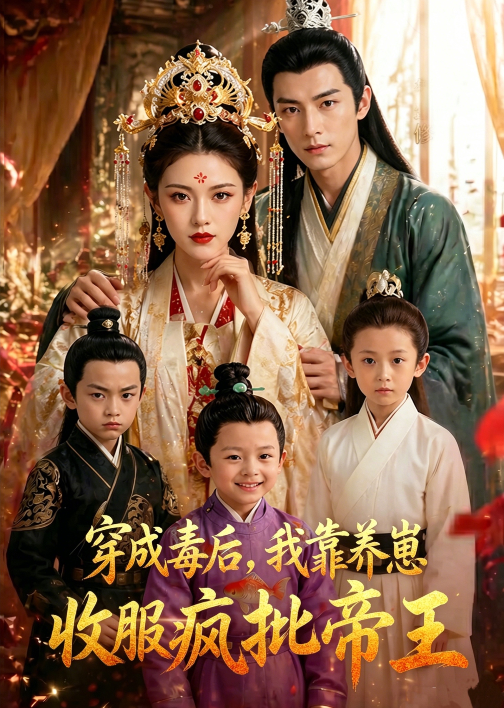 《穿成毒后，我靠养崽收服疯批帝王》
