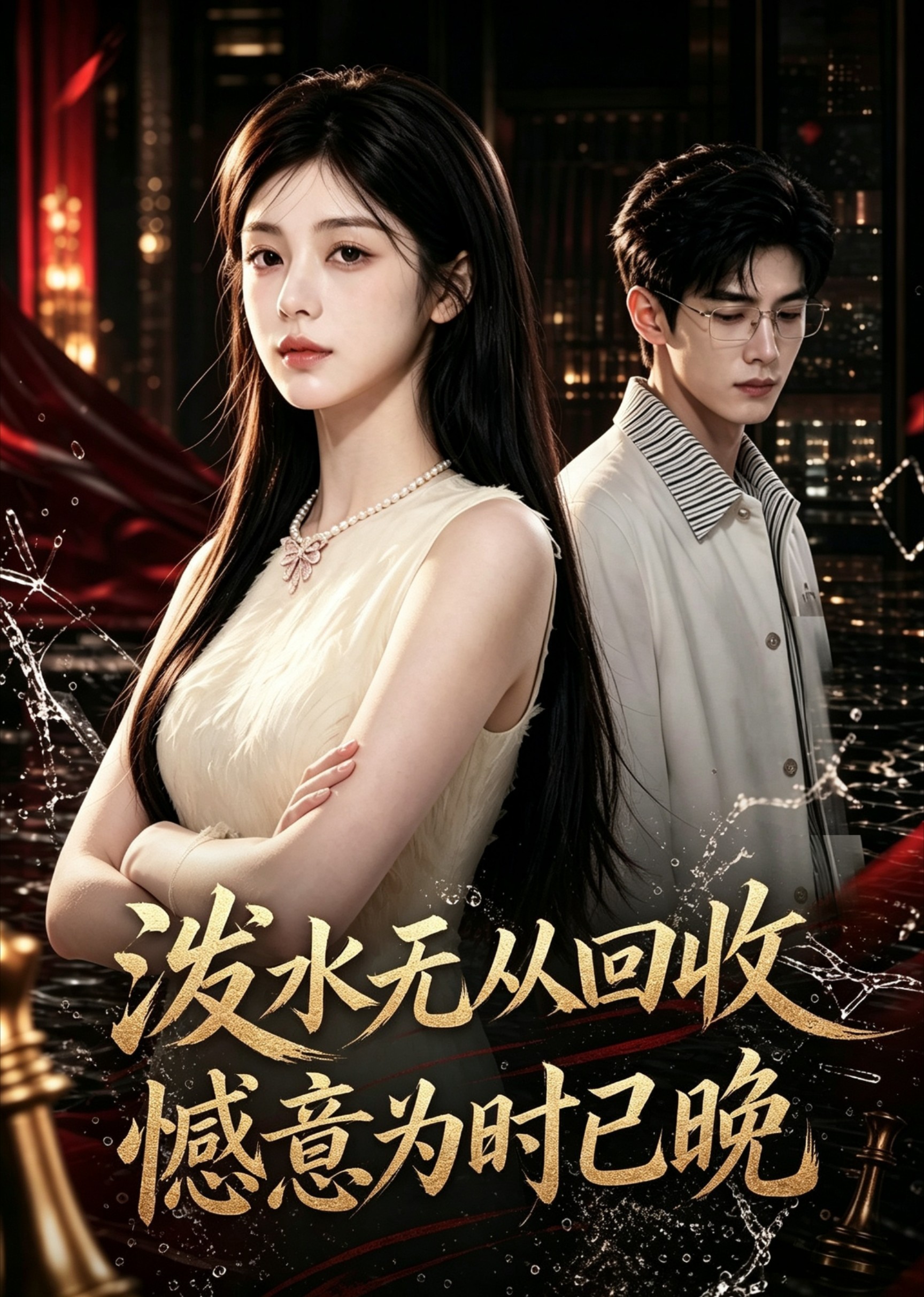 泼水无从回收，憾意为时已晚
