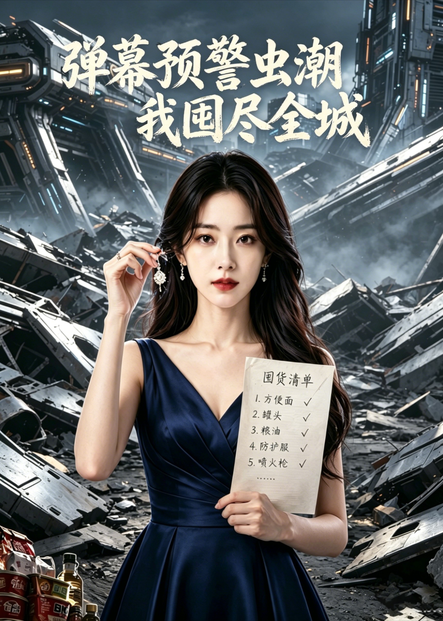 弹幕预警虫潮我囤尽全城