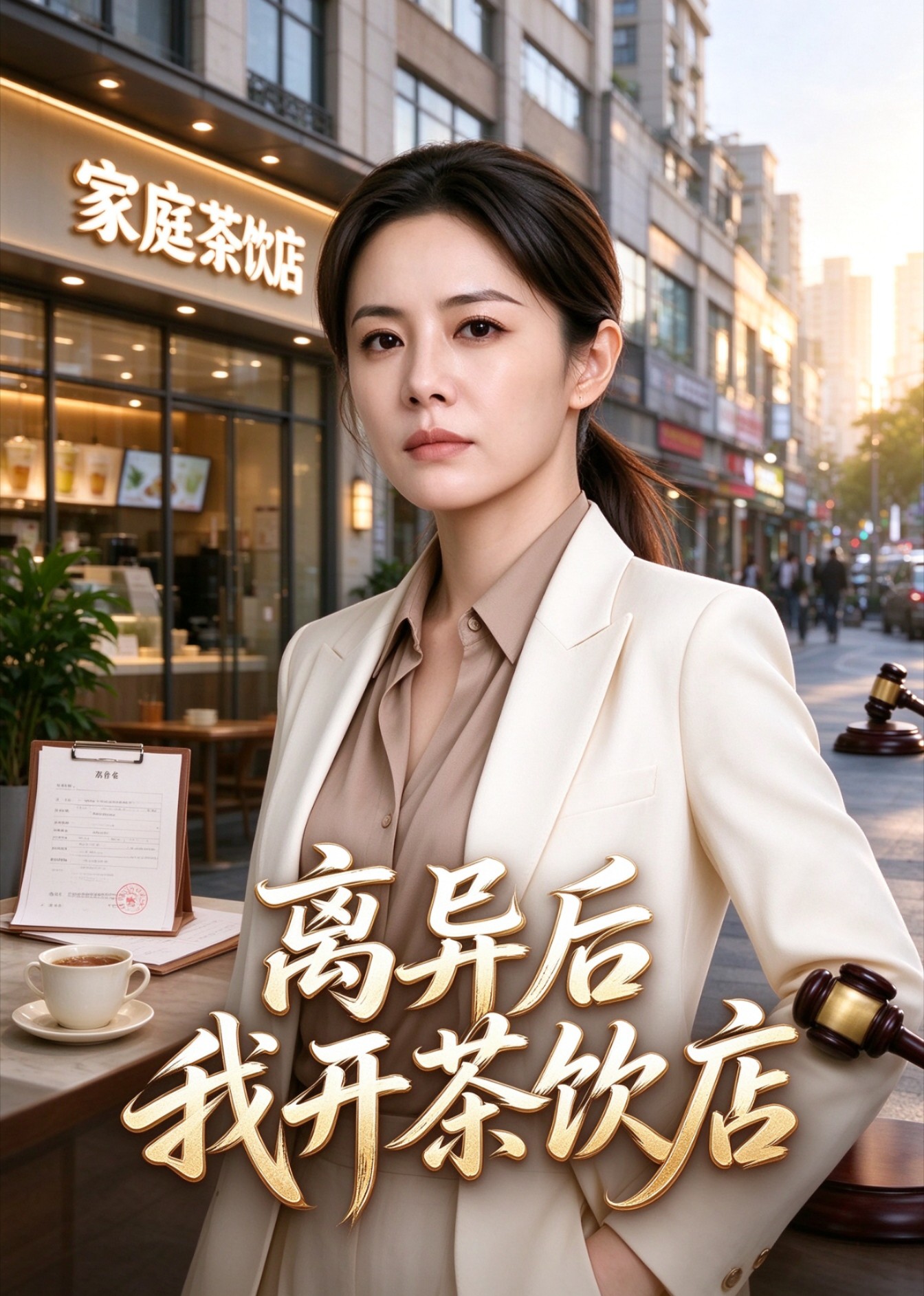 离异后我开茶饮店封面图