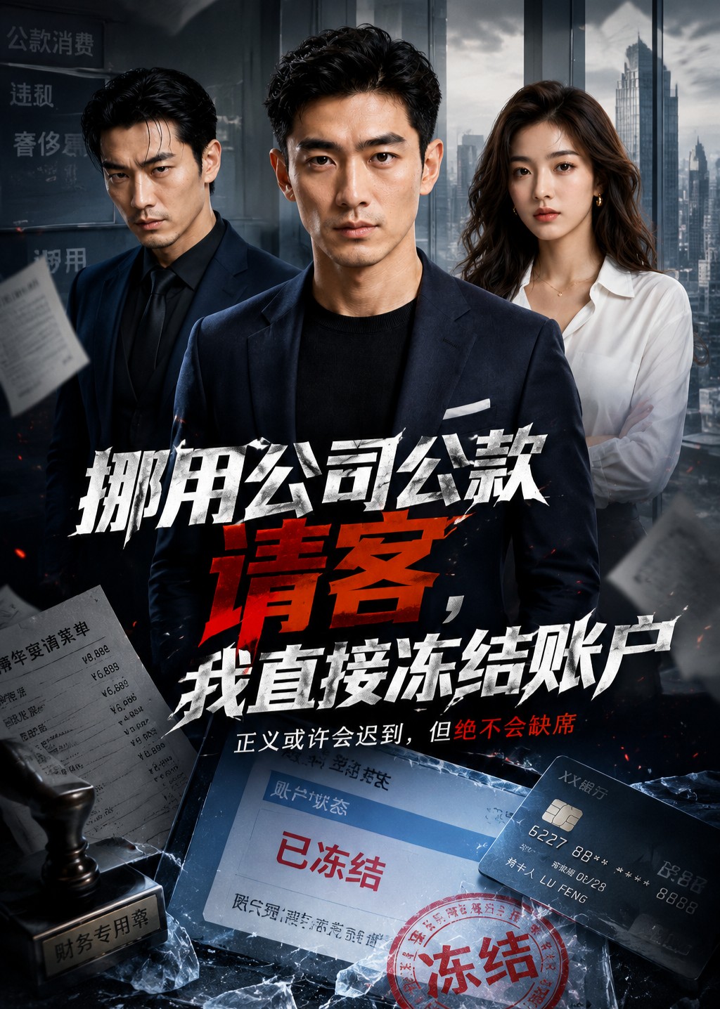 挪用公司公款请客，我直接冻结账户封面图