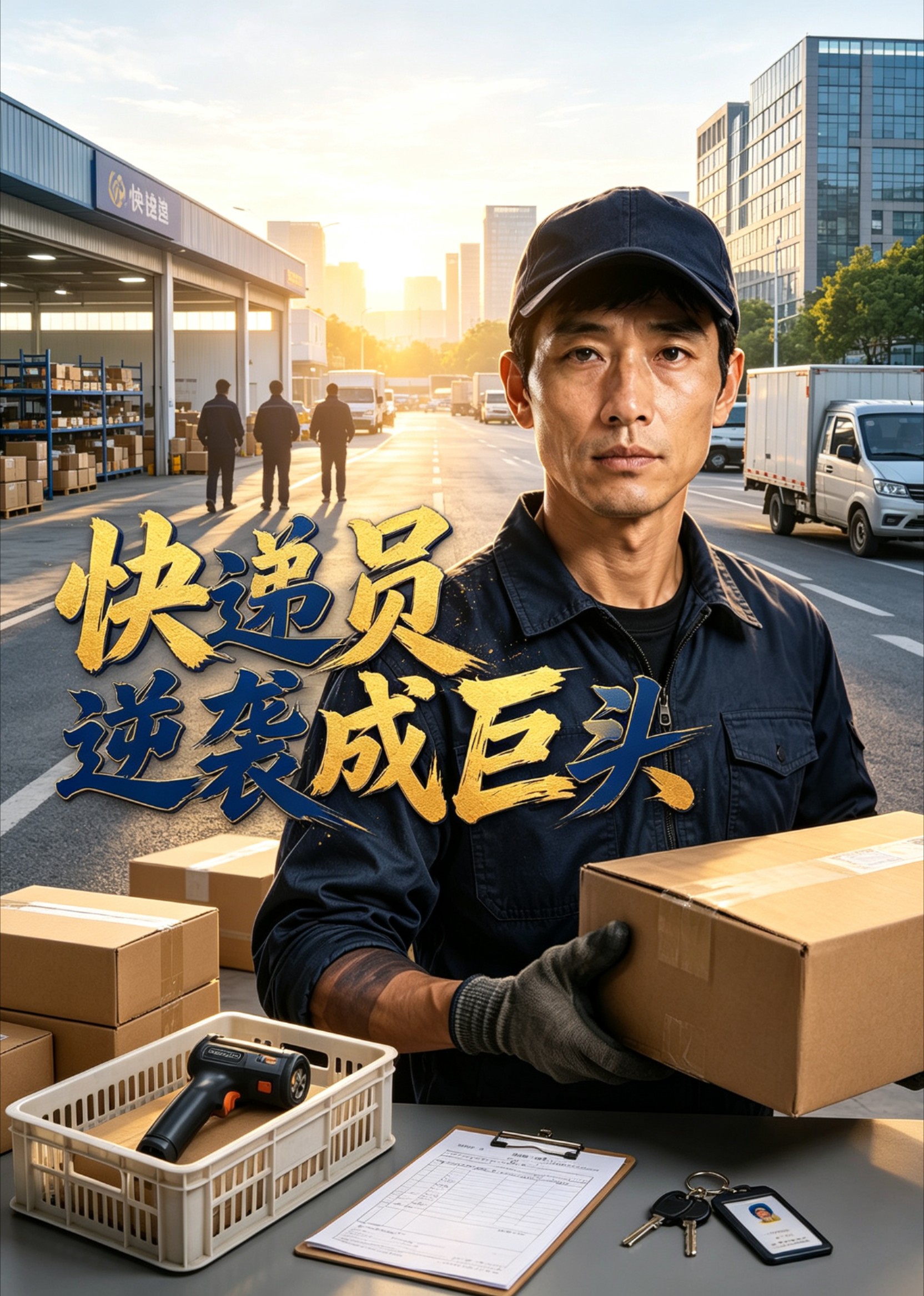 快递员逆袭成巨头