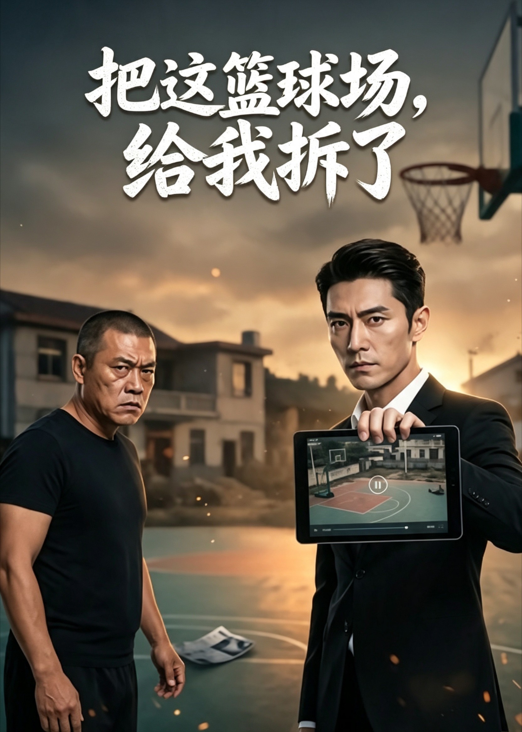 把这篮球场，给我拆了