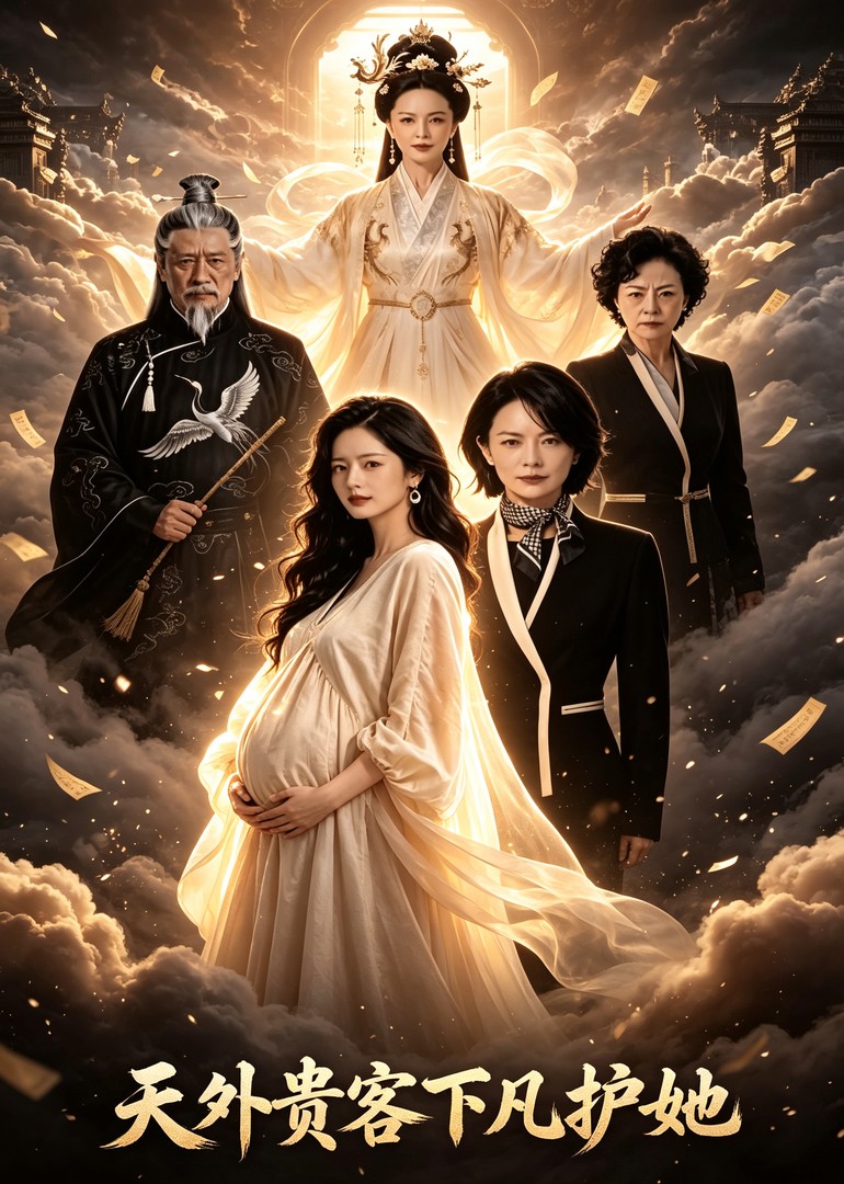天外贵客下凡护她