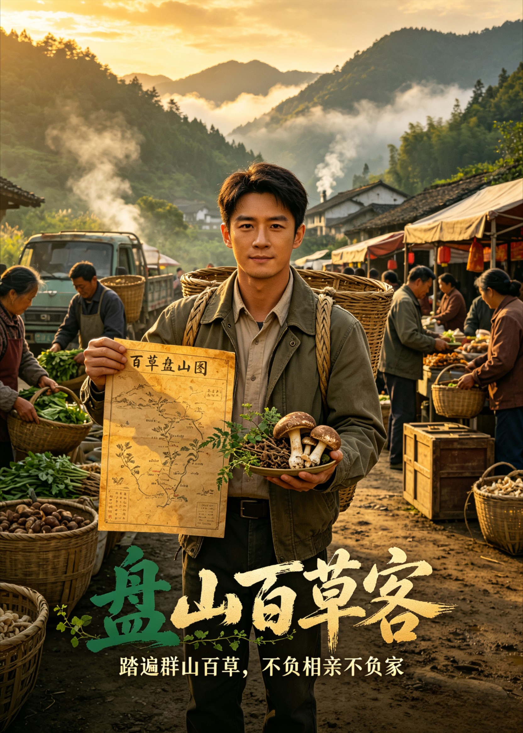 《盘山百草客》
