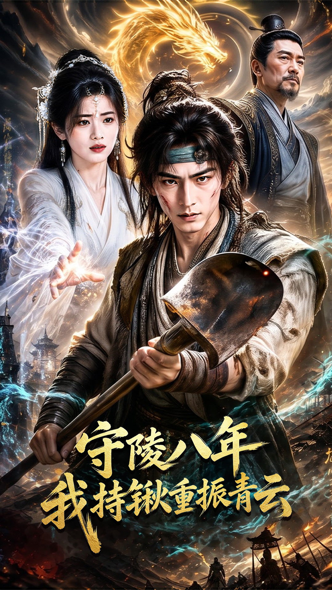 守陵八年我持锹重振青云封面图