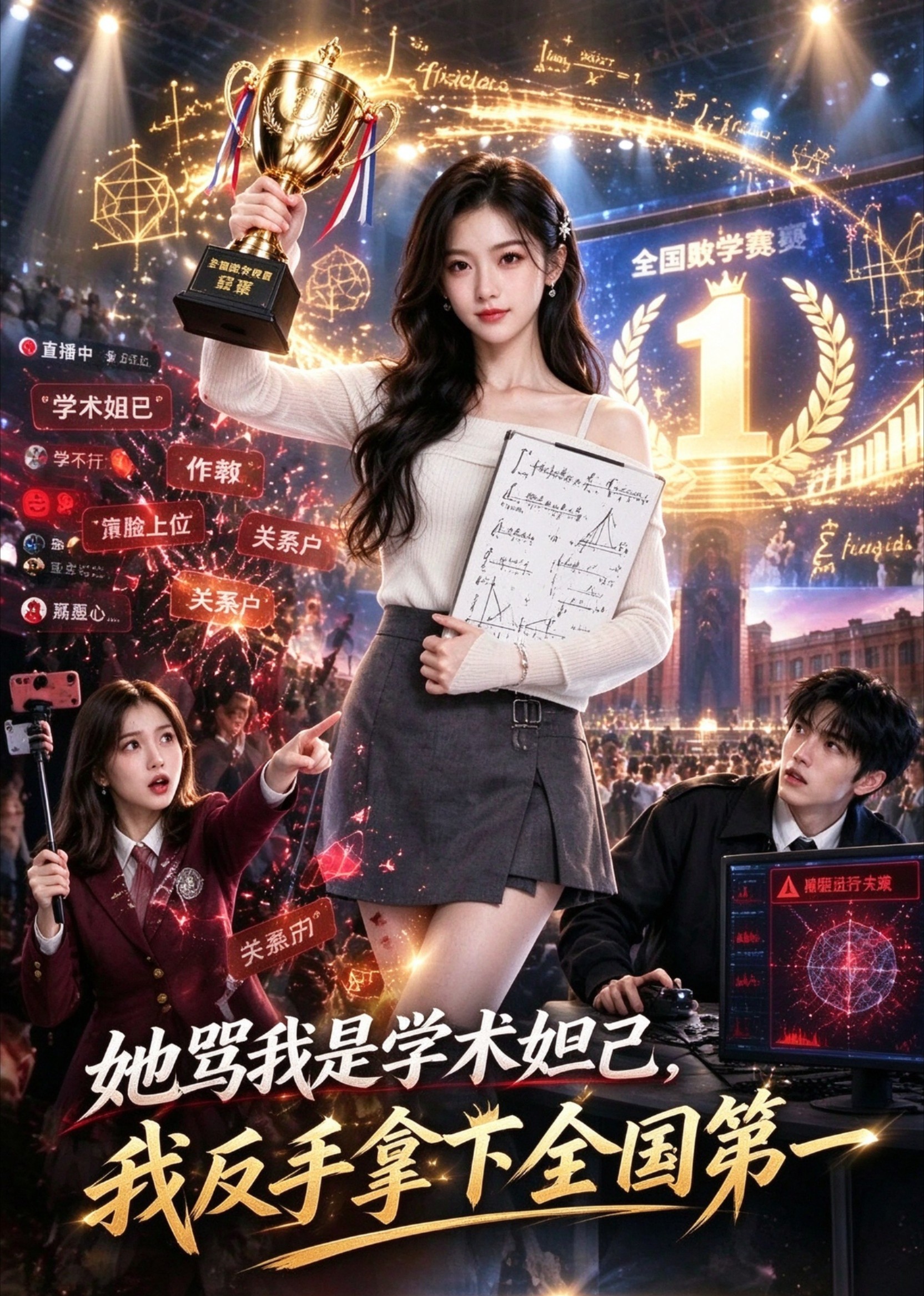 她骂我是学术妲己，我反手拿下全国第一封面图