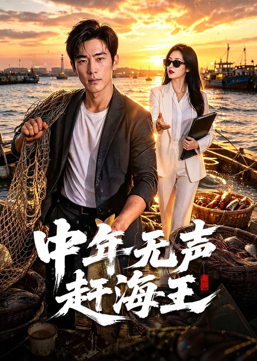 中年无声赶海王