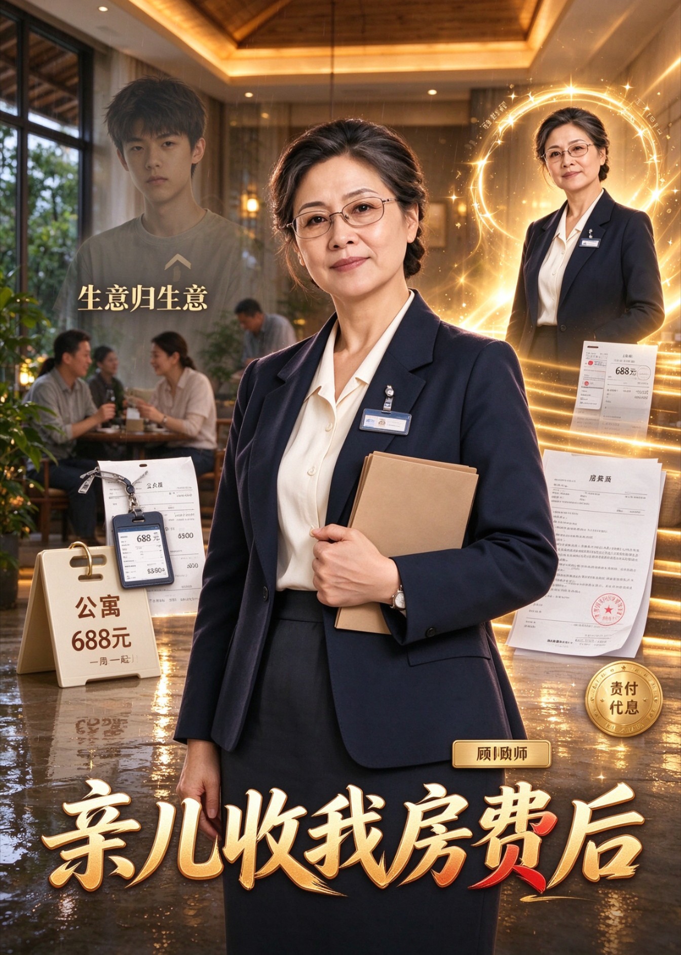 亲儿收我房费后封面图