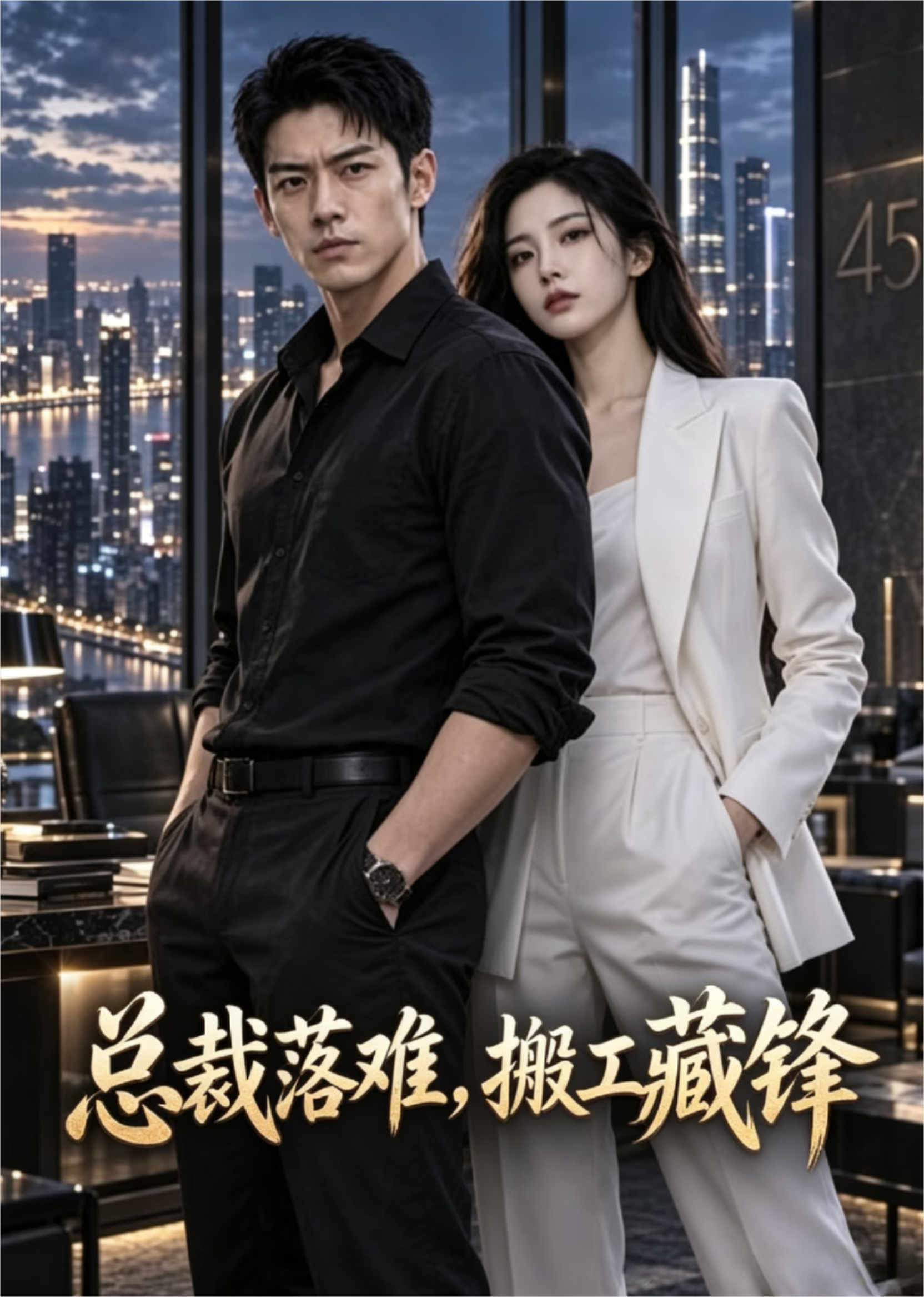 总裁落难，搬工藏锋封面图