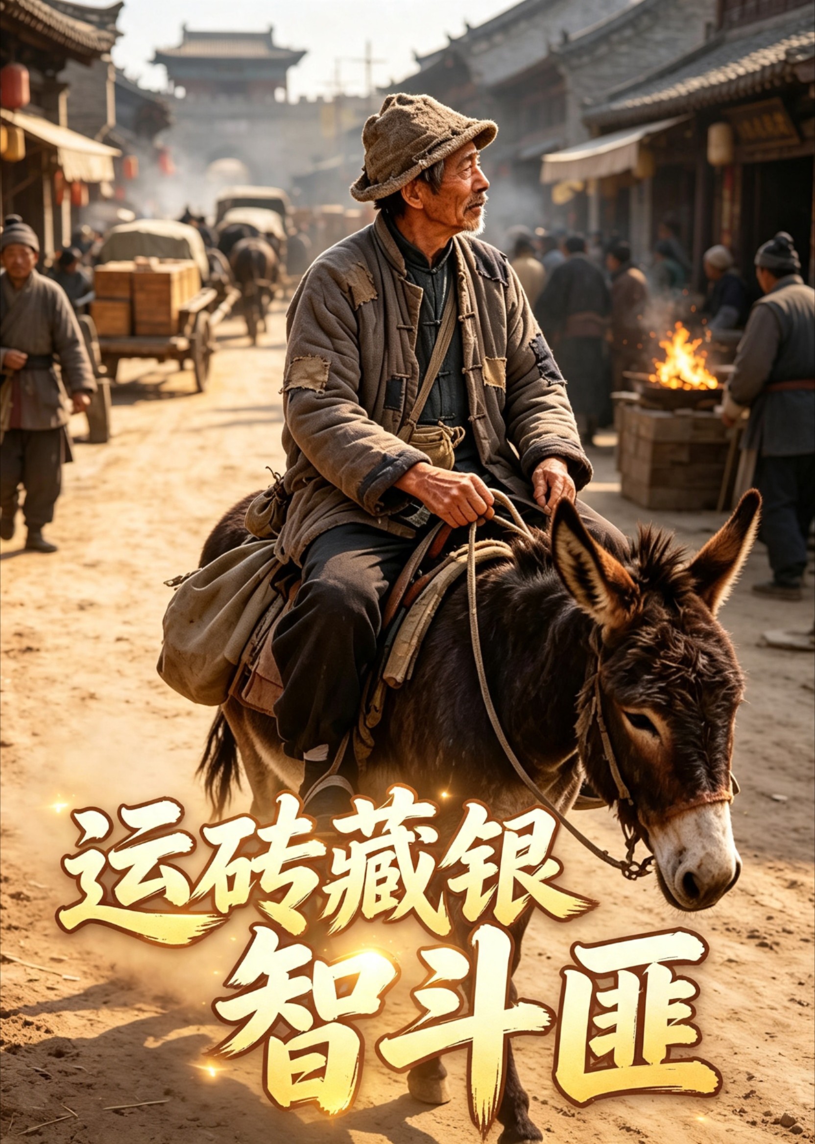 运砖藏银智斗匪