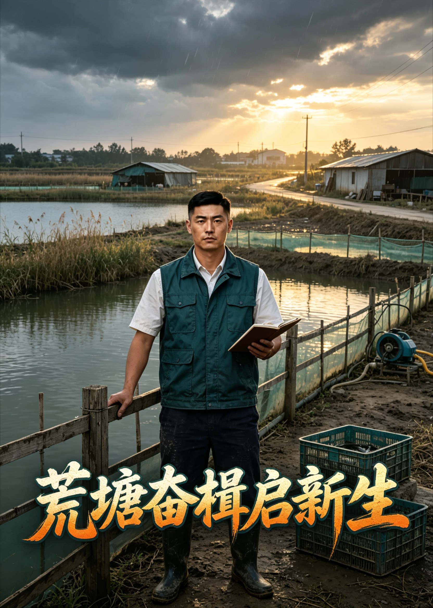 荒塘奋楫启新生封面图
