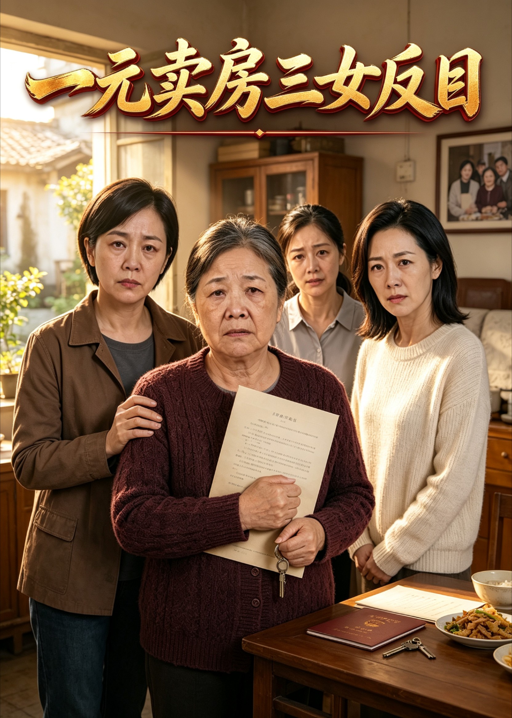 一元卖房三女反目封面图