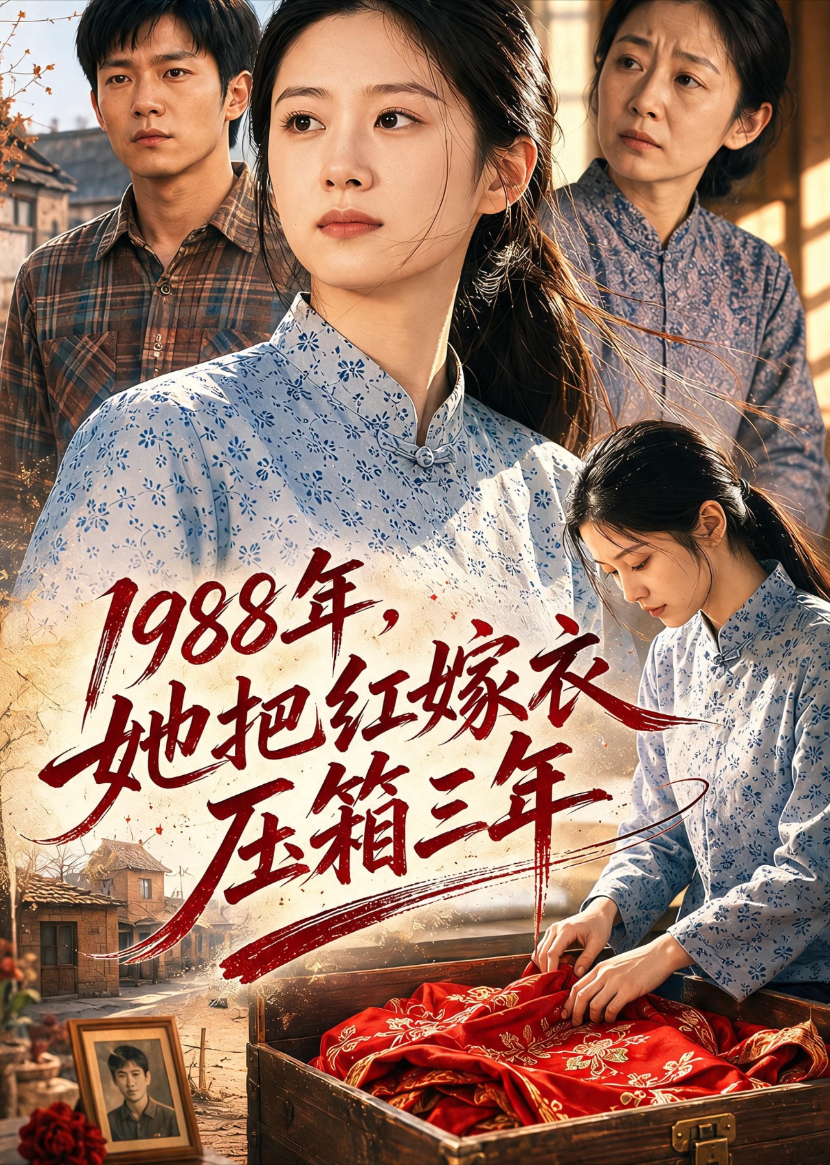 1988年，她把红嫁衣压箱三年