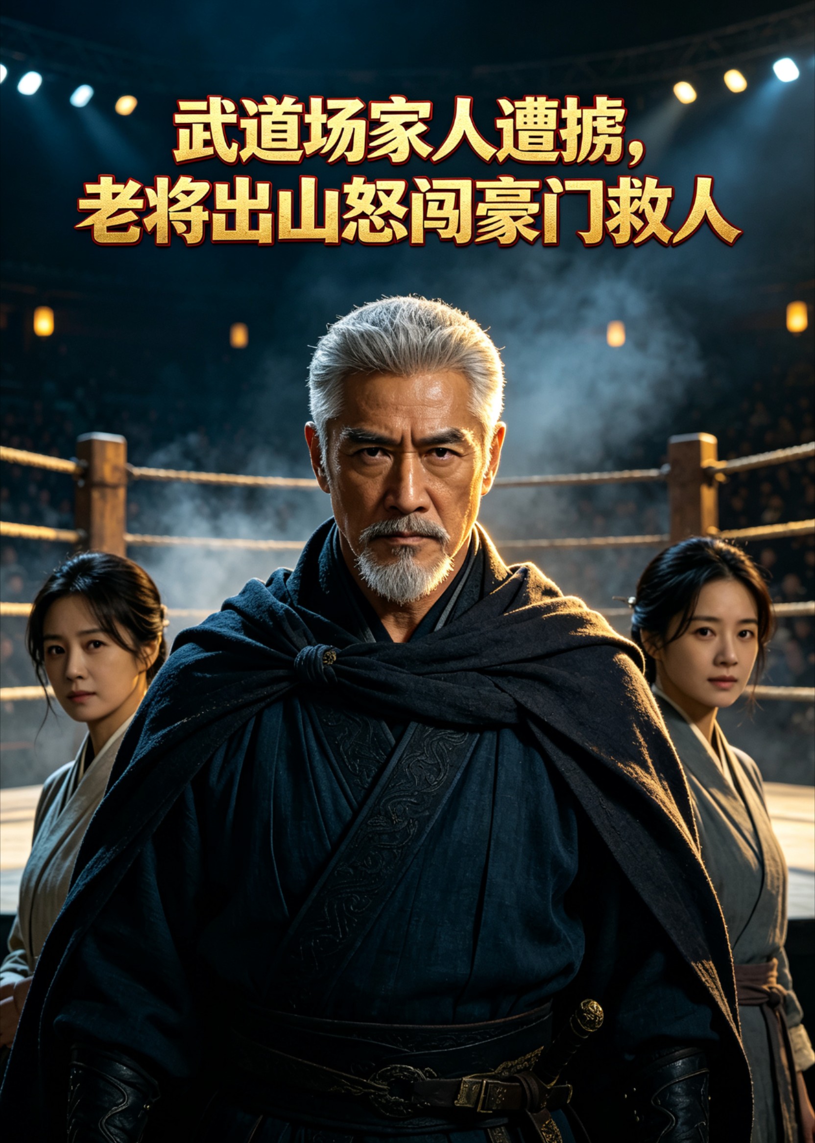 武道场家人遭掳，老将出山怒闯豪门救人