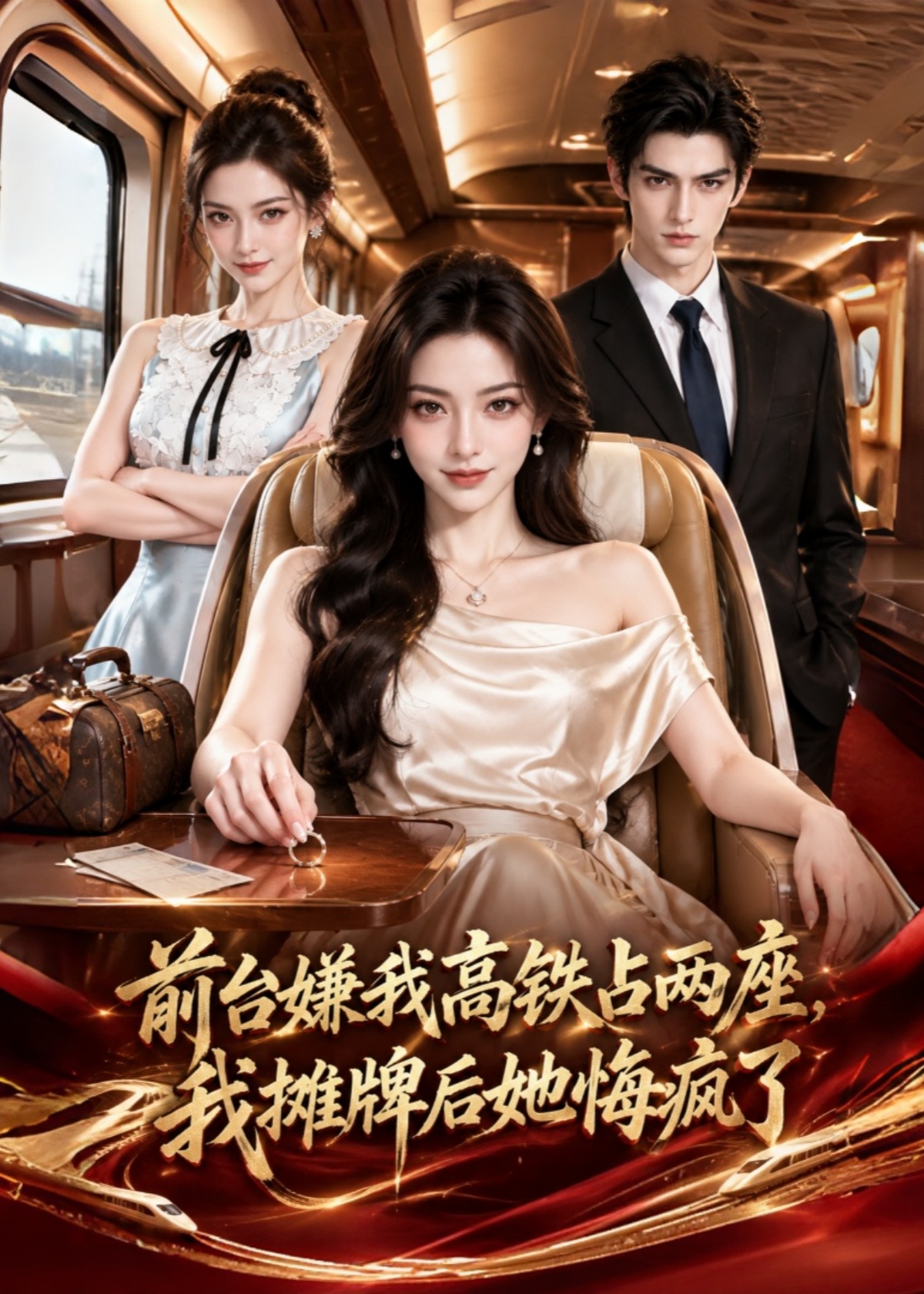 前台嫌我高铁占两座，我摊牌后她悔疯了封面图