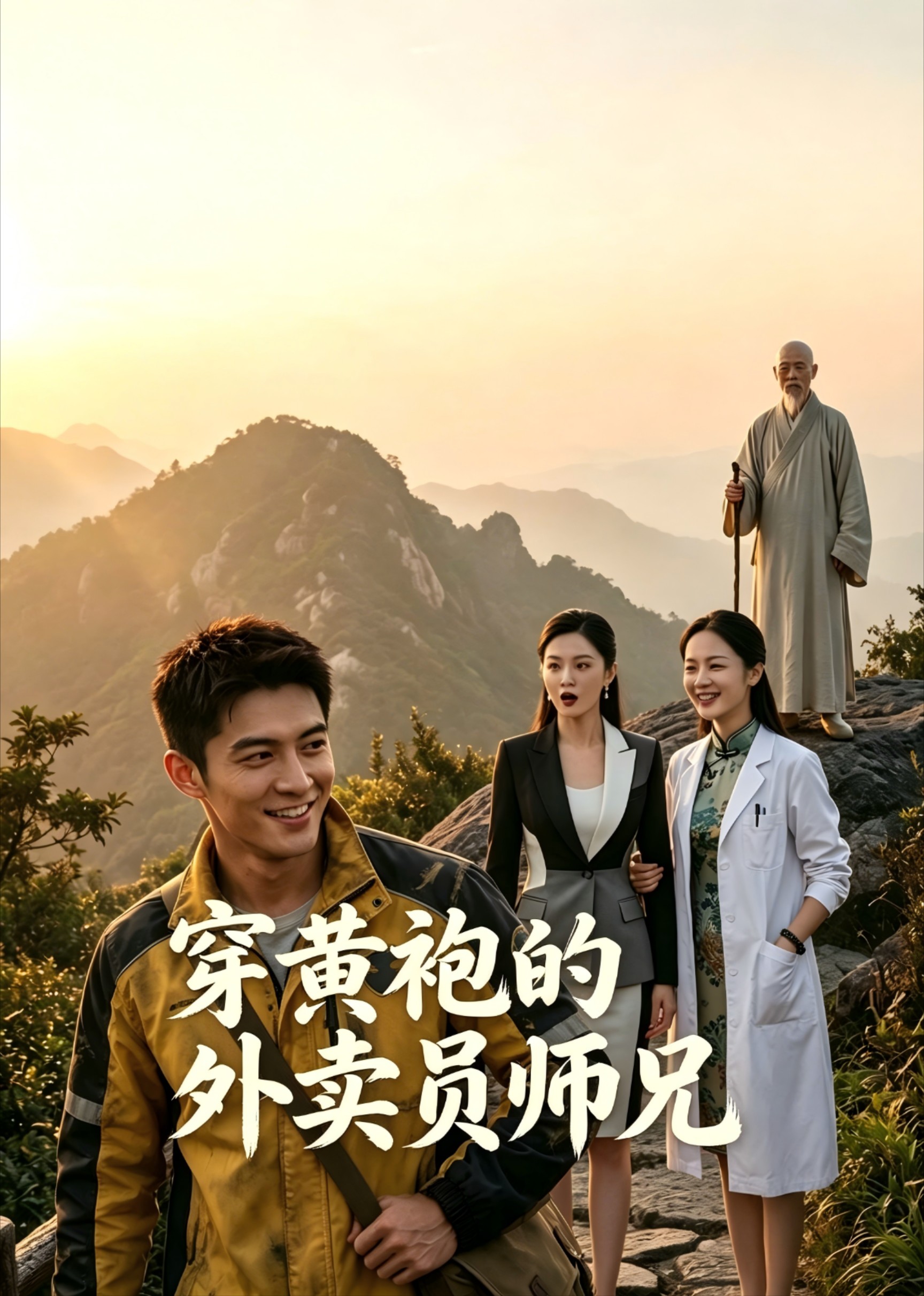 穿黄袍的外卖员师兄