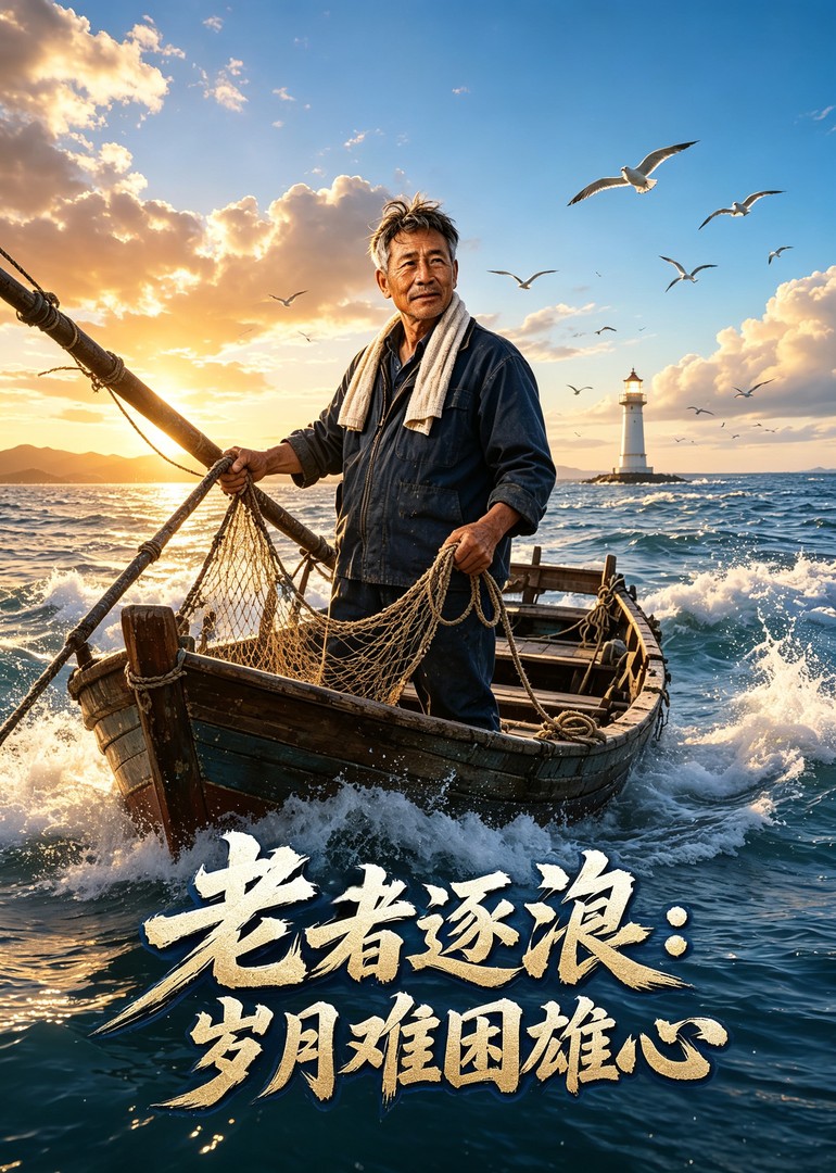 老者逐浪：岁月难困雄心