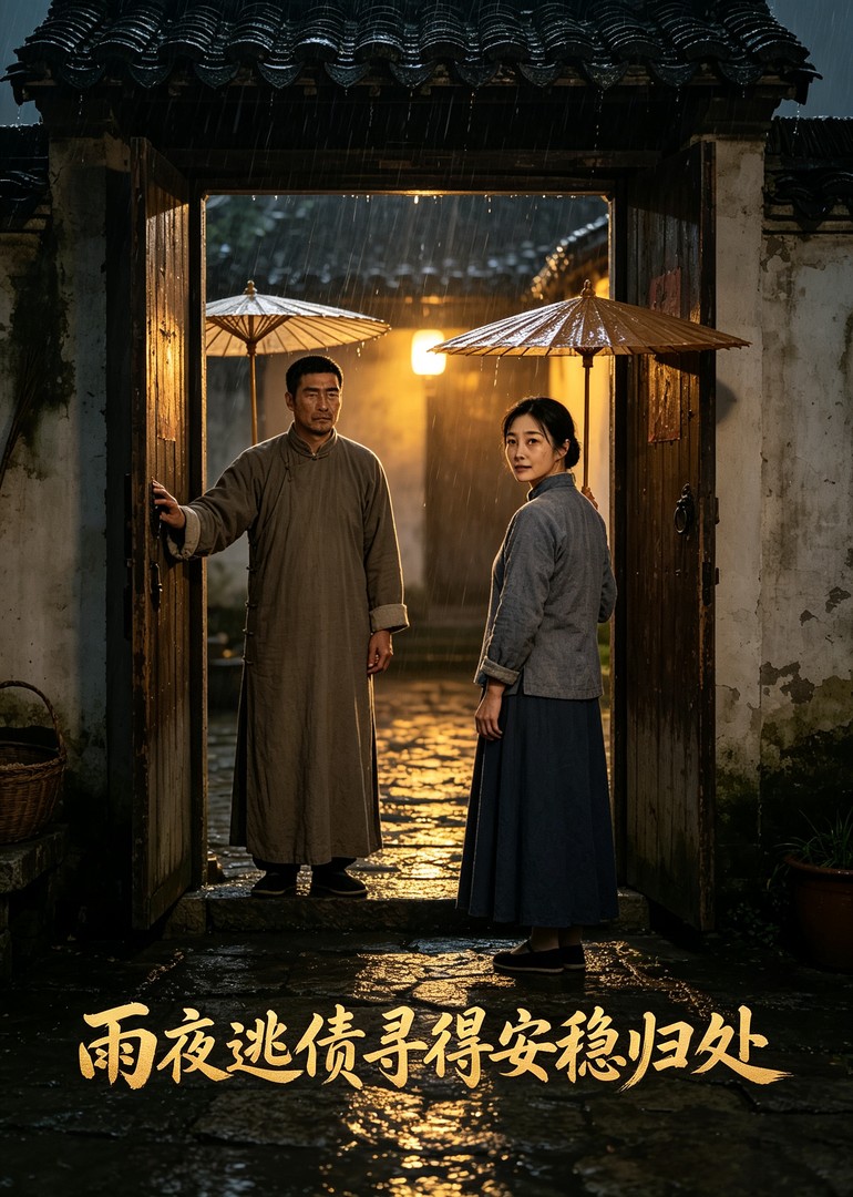 雨夜逃债寻得安稳归处封面图