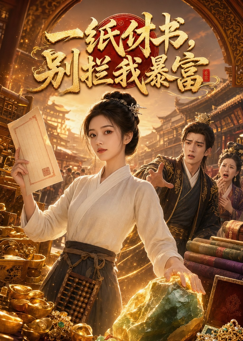 一纸休书，别拦我暴富封面图