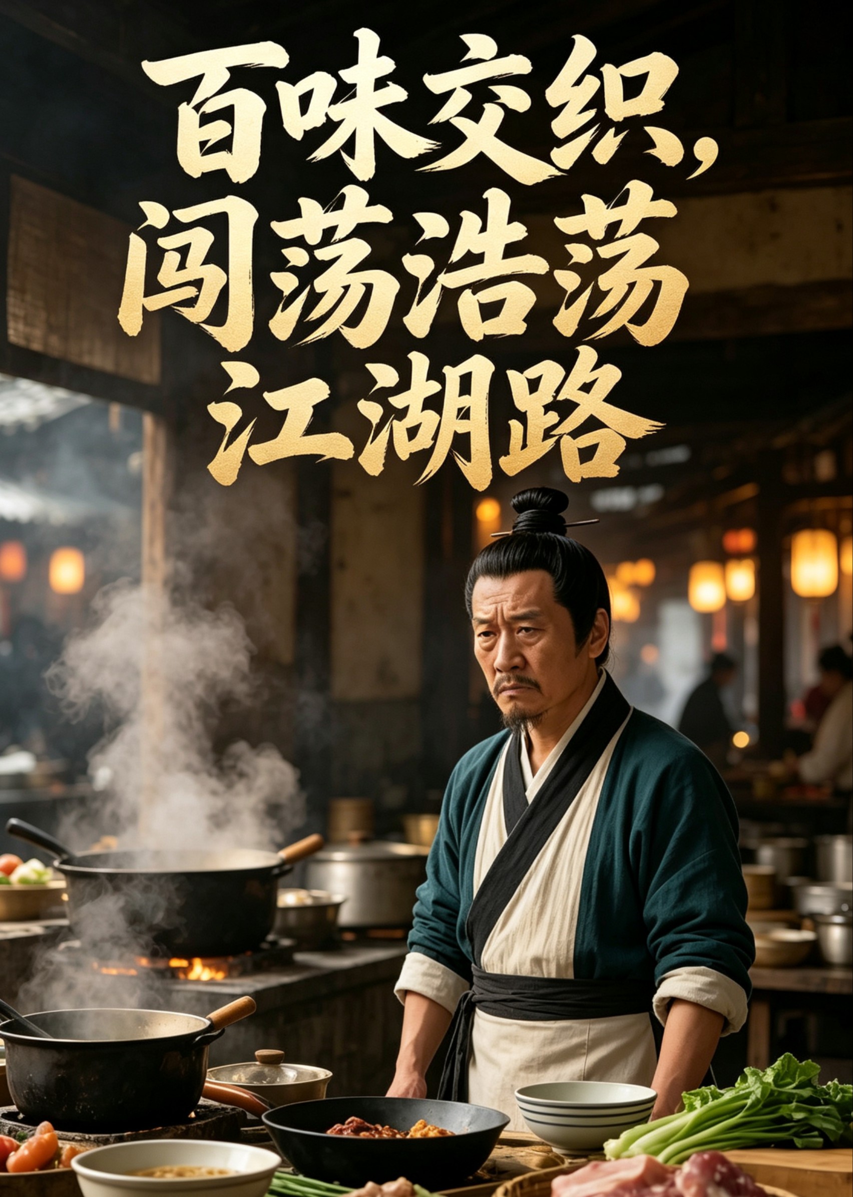 百味交织，闯荡浩荡江湖路封面图
