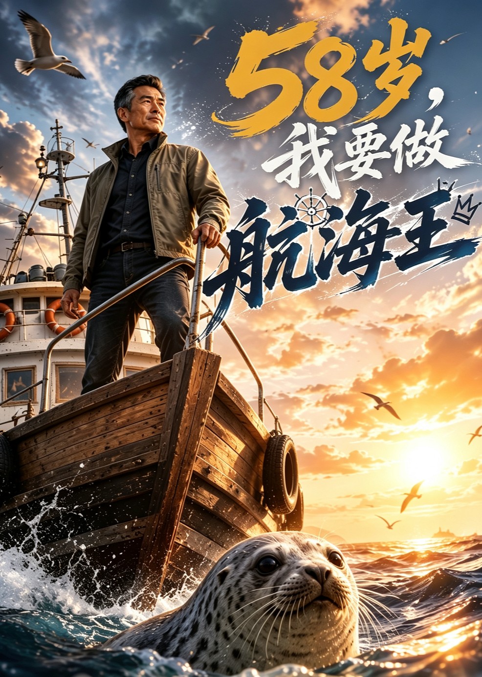 58岁，我要做航海王