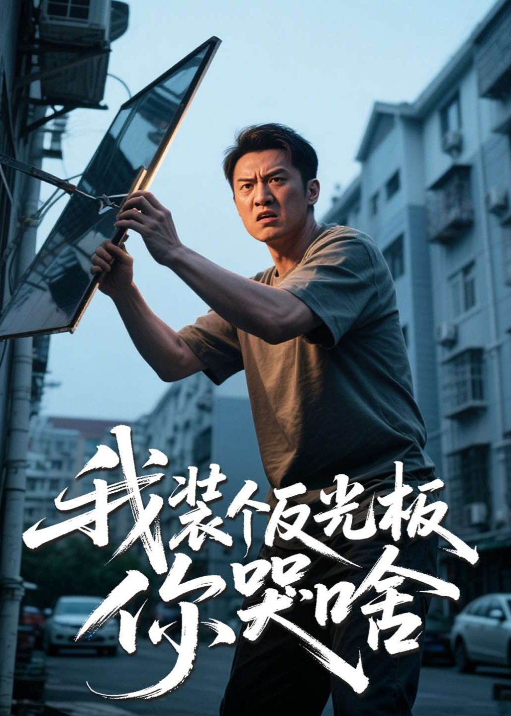 我装个反光板你哭啥