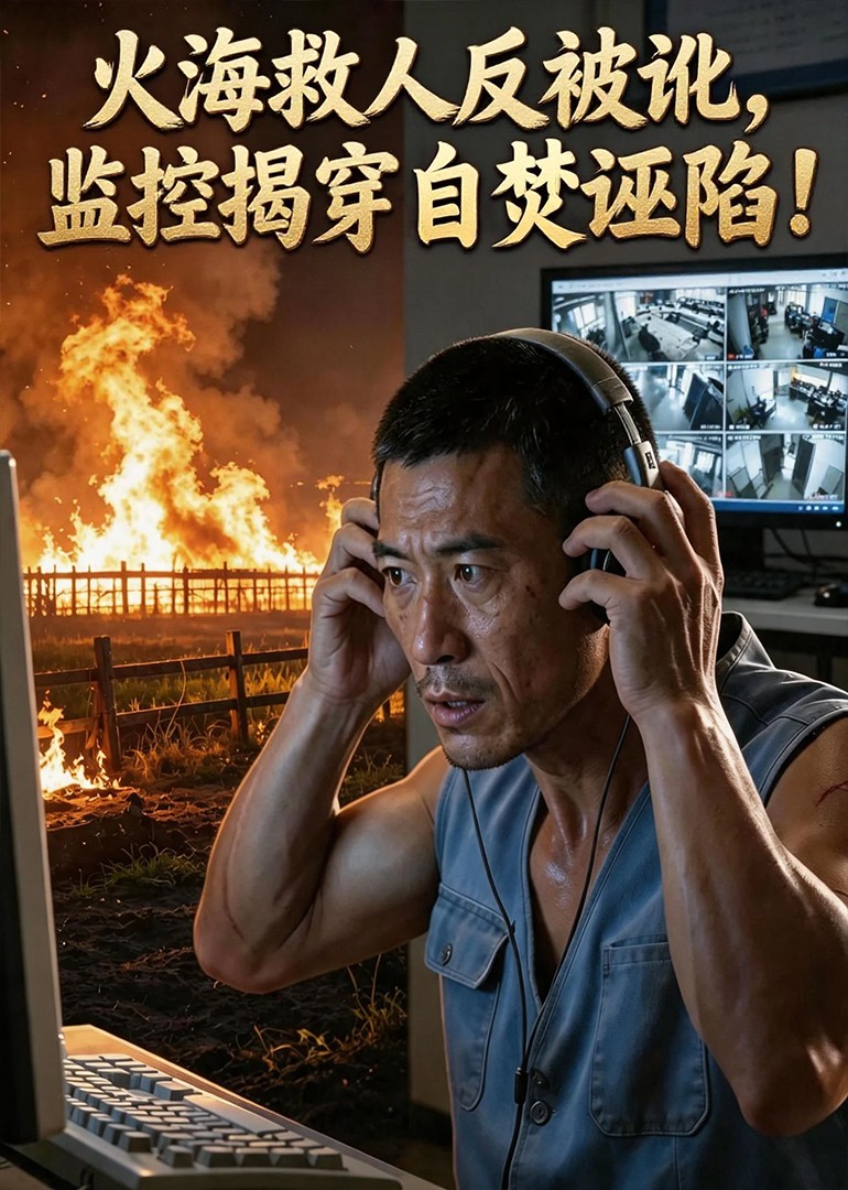 火海救人反被讹，监控揭穿自焚诬陷！