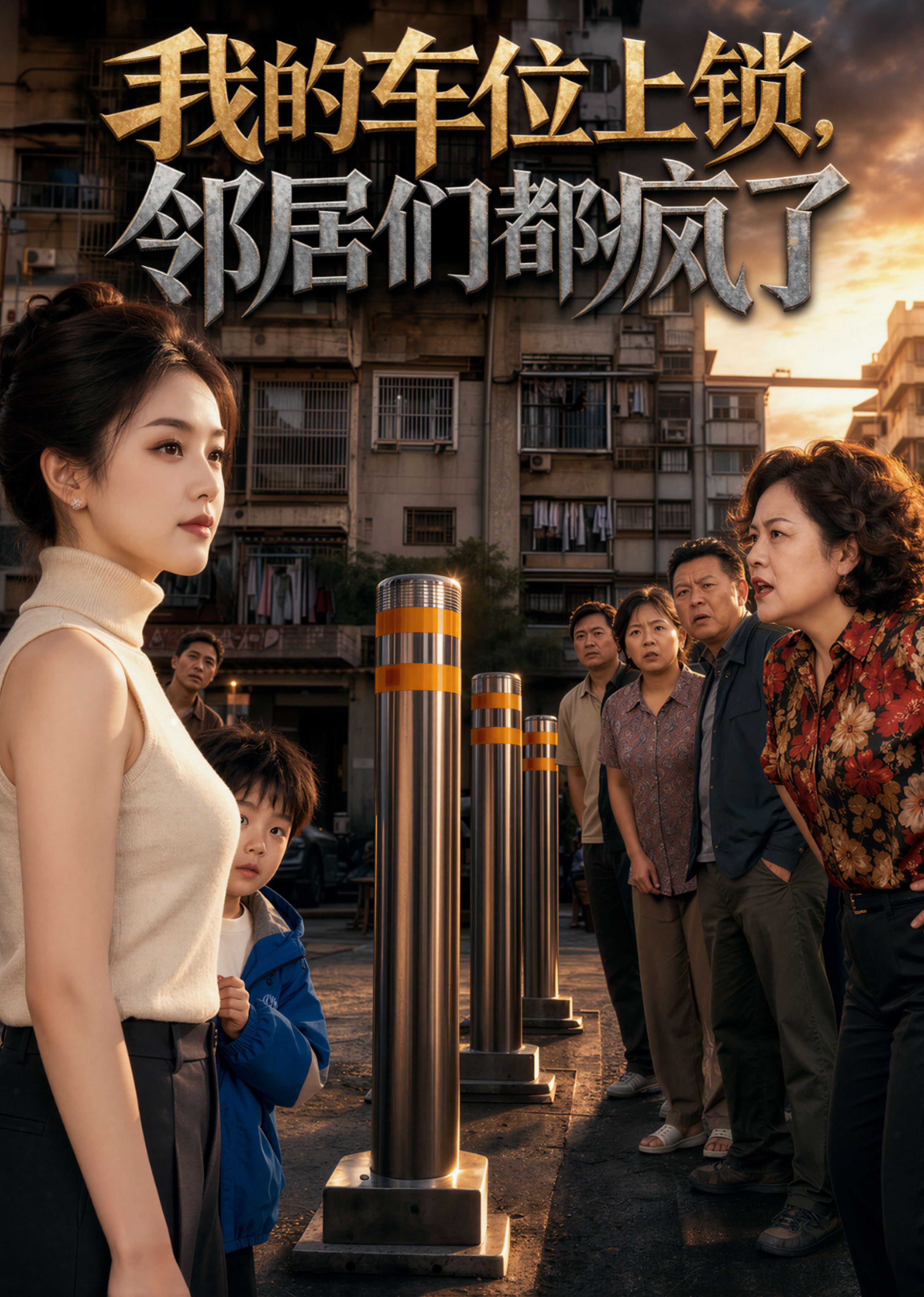我的车位上锁，邻居们都疯了封面图