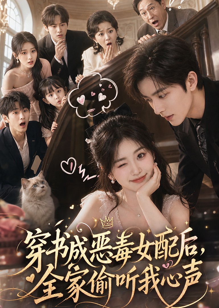 穿书成恶毒女配后，全家偷听我心声