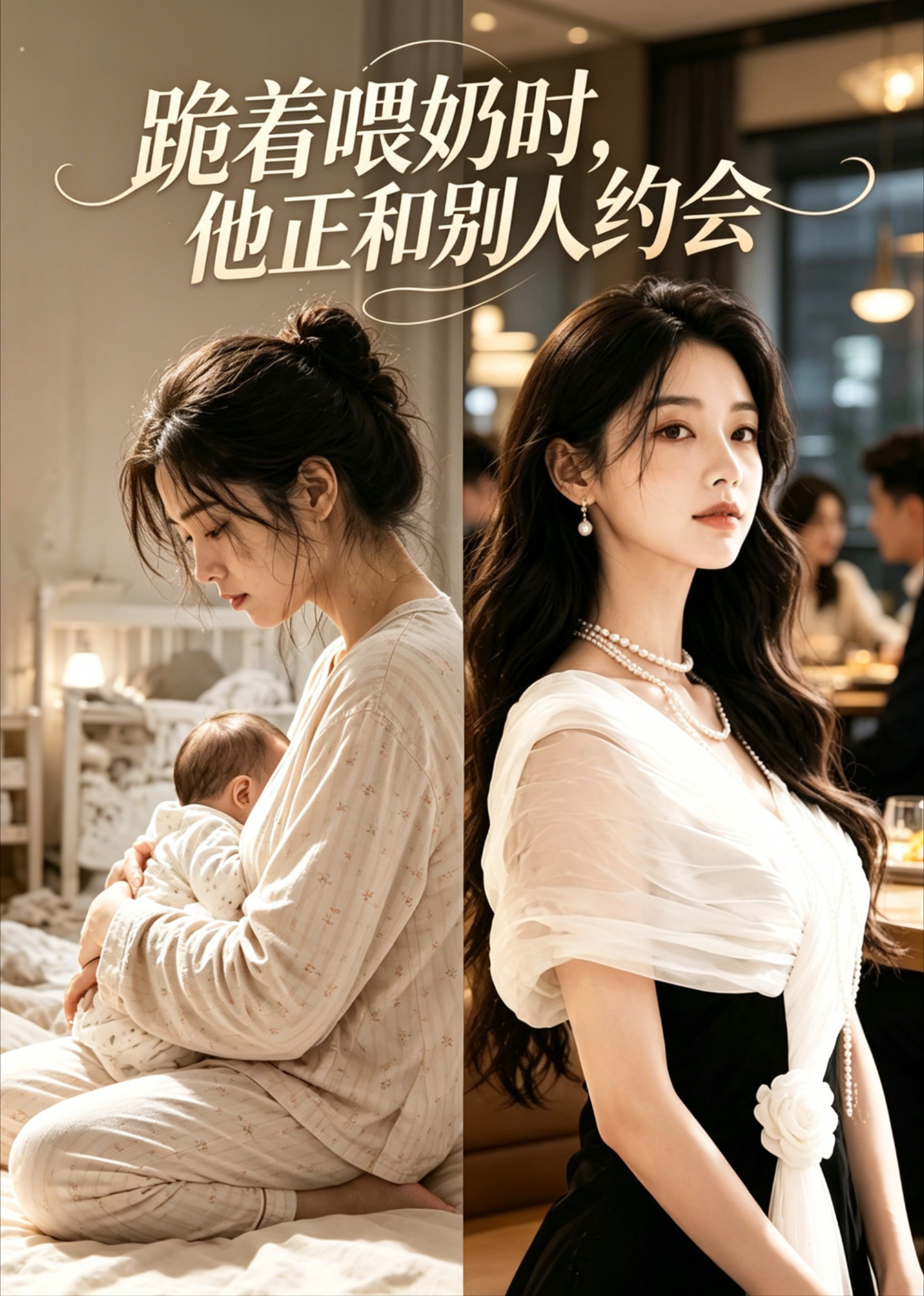 跪着喂奶时，他正和别人约会