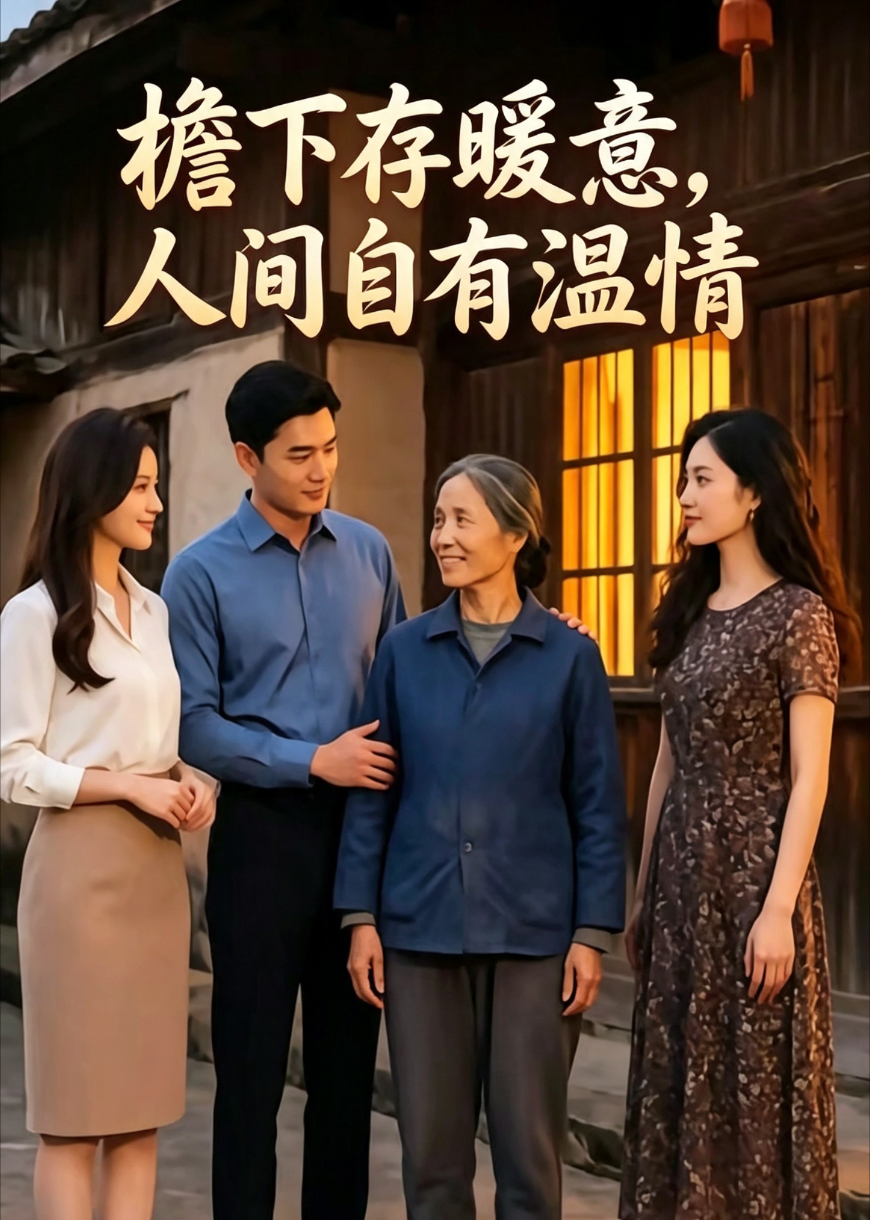 檐下存暖意，人间自有温情