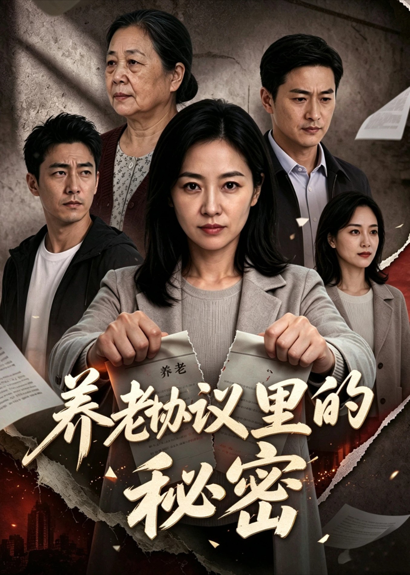 养老协议里的秘密封面图