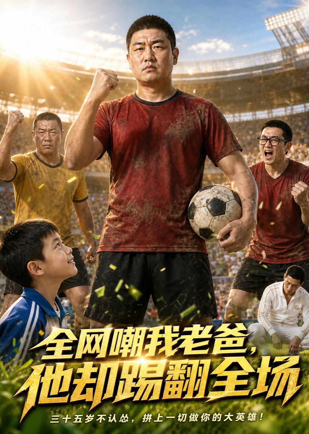全网嘲我老爸，他却踢翻全场封面图