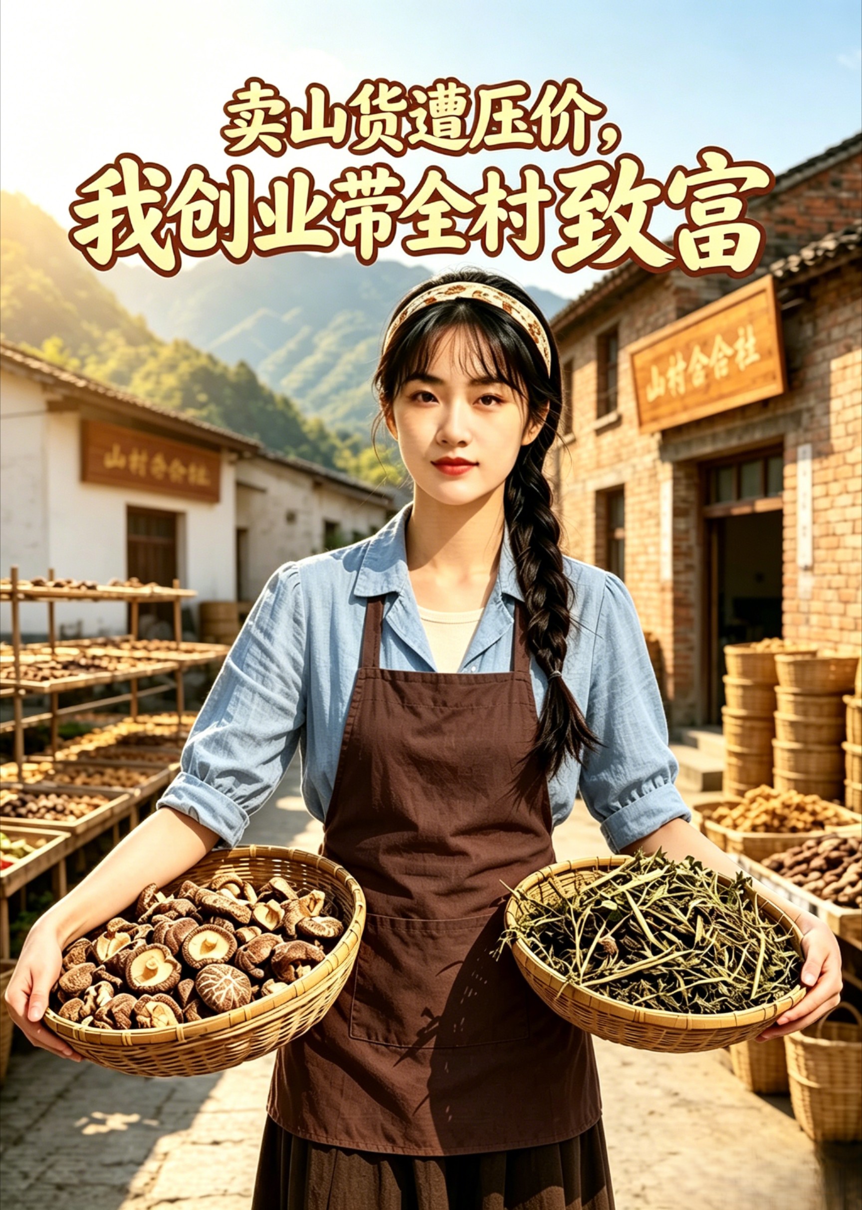 卖山货遭压价，我创业带全村致富
