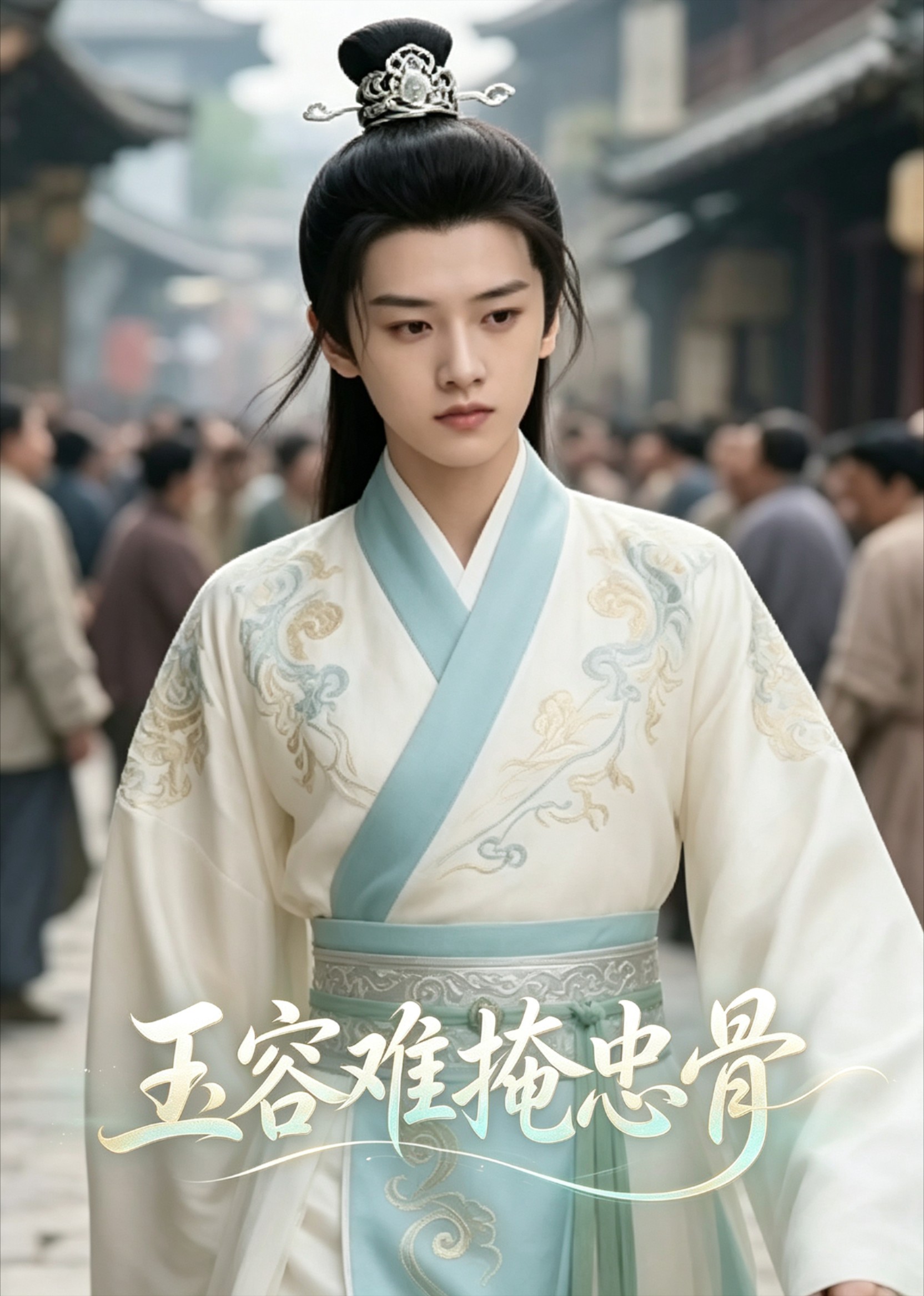 玉容难掩忠骨
