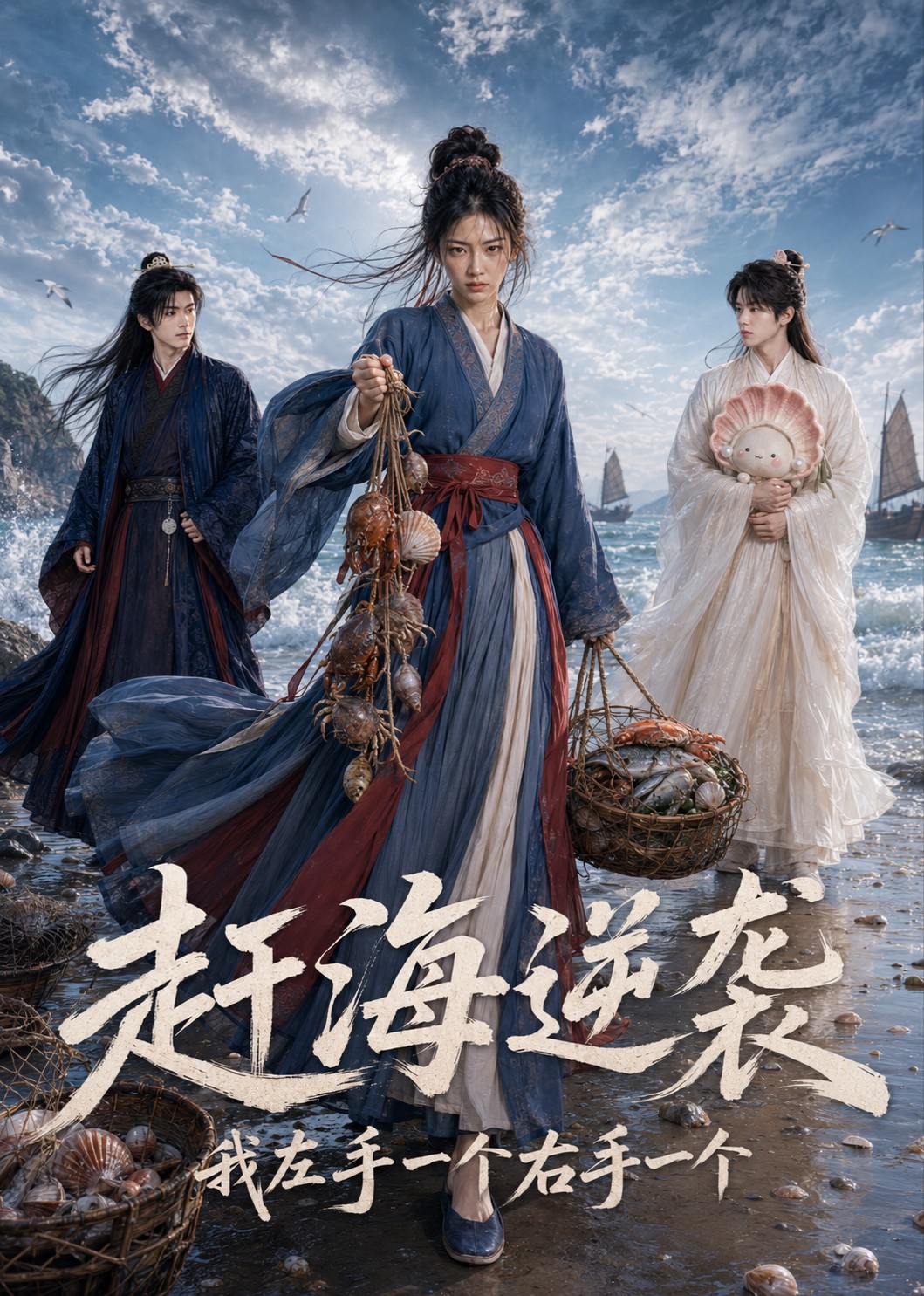 赶海逆袭，我左手一个右手一个封面图