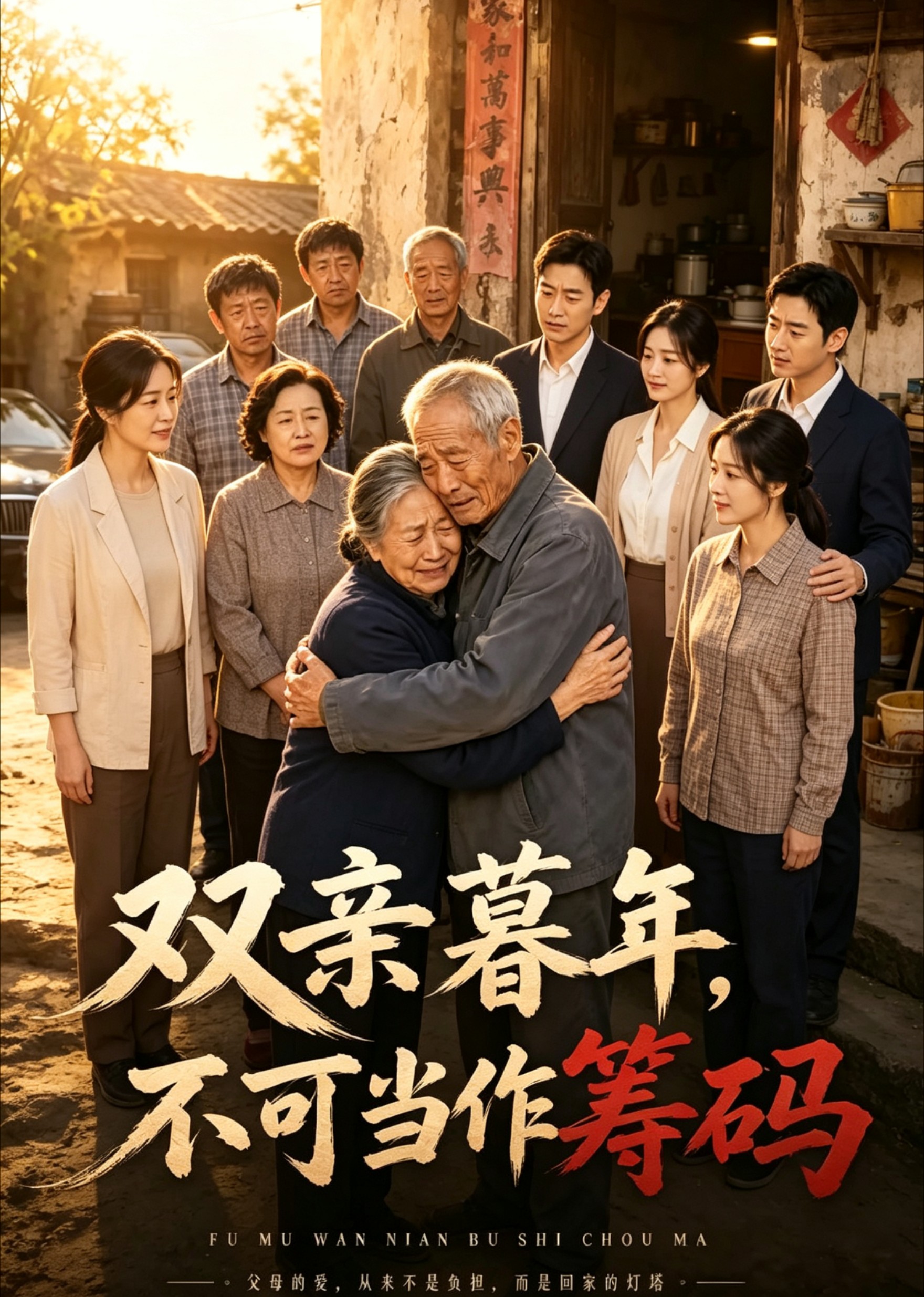 双亲暮年，不可当作筹码