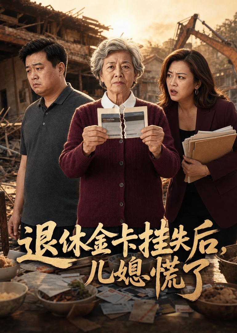 退休金卡挂失后，儿媳慌了