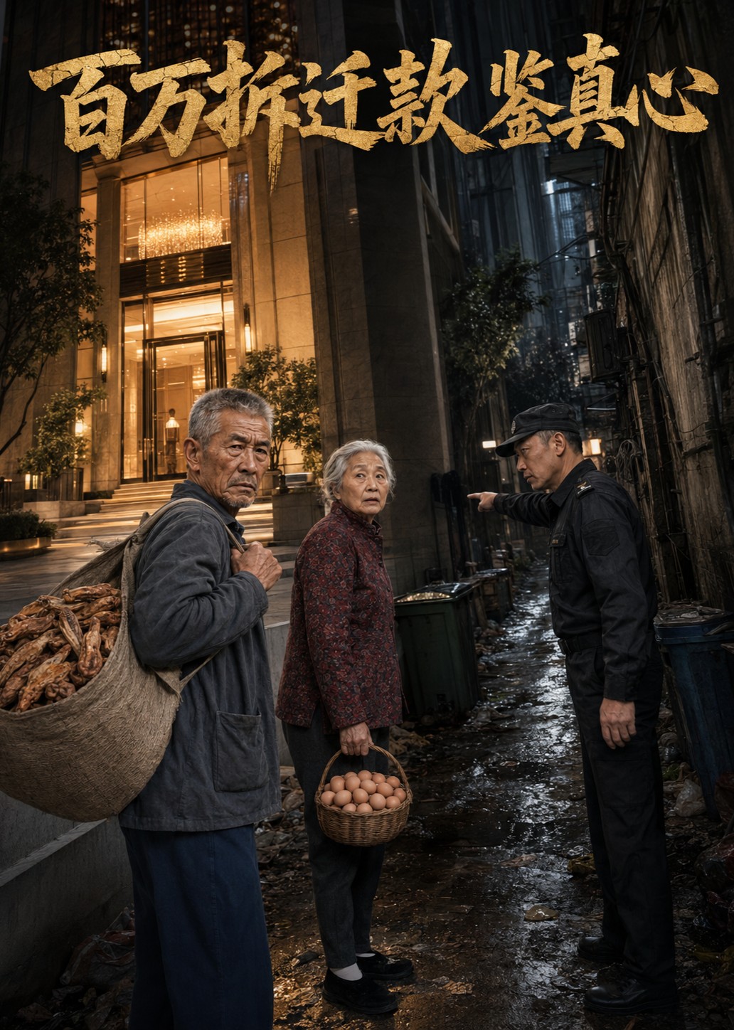 百万拆迁款鉴真心