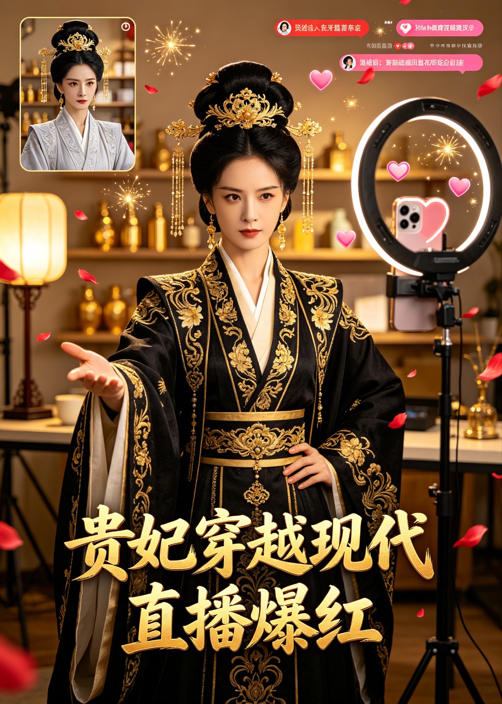 贵妃穿越现代直播爆红封面图