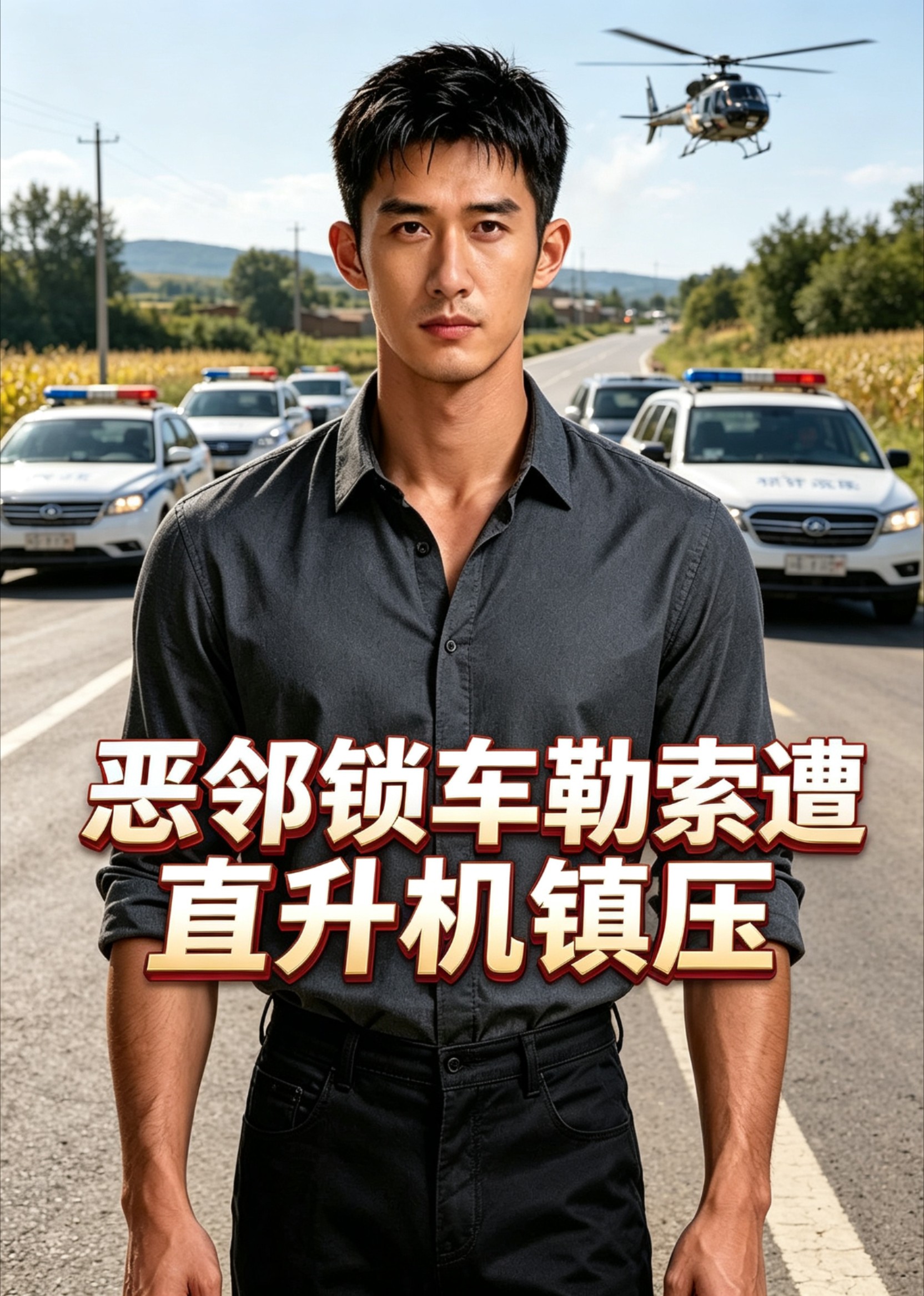 恶邻锁车勒索遭直升机镇压