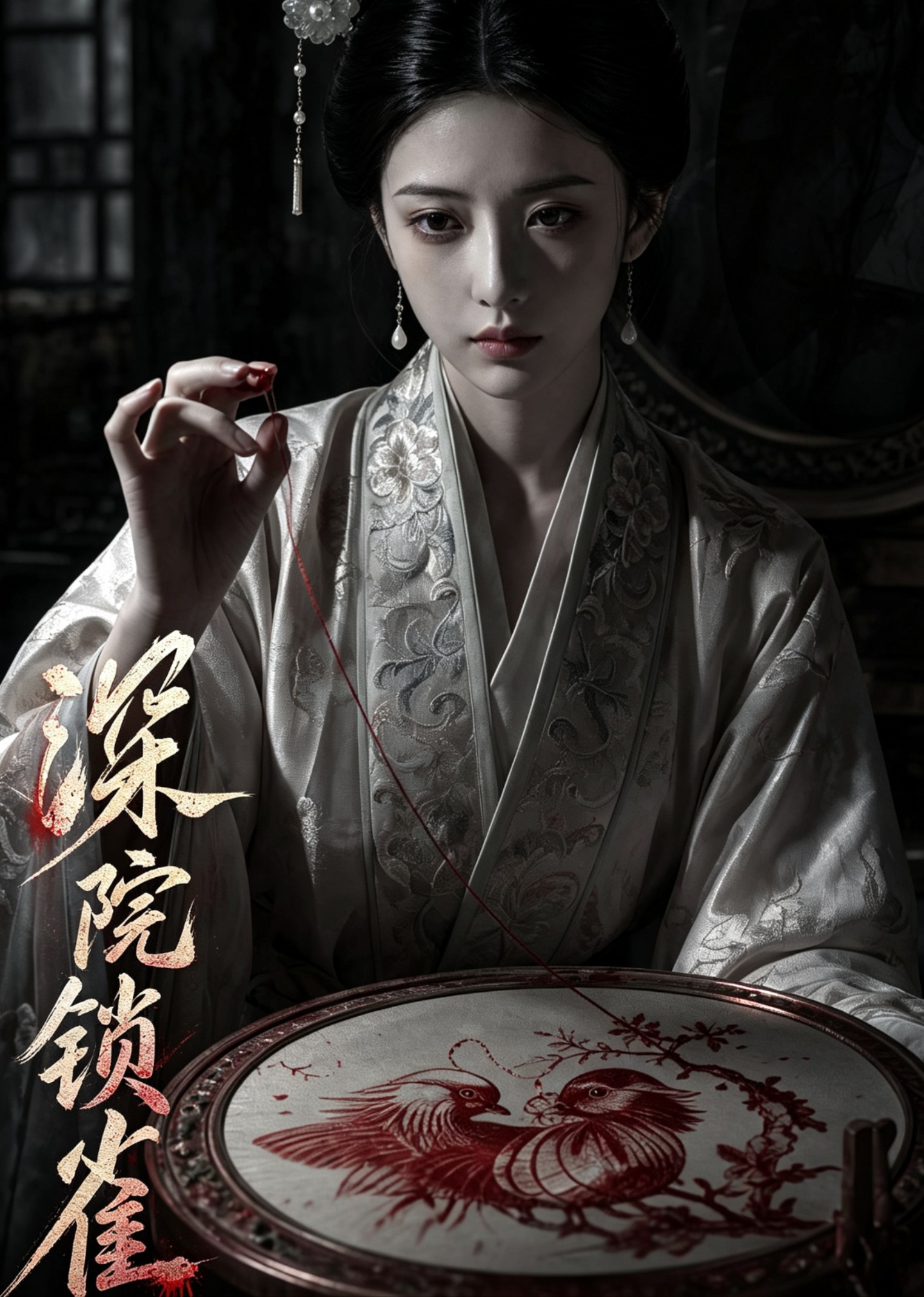 深院锁雀