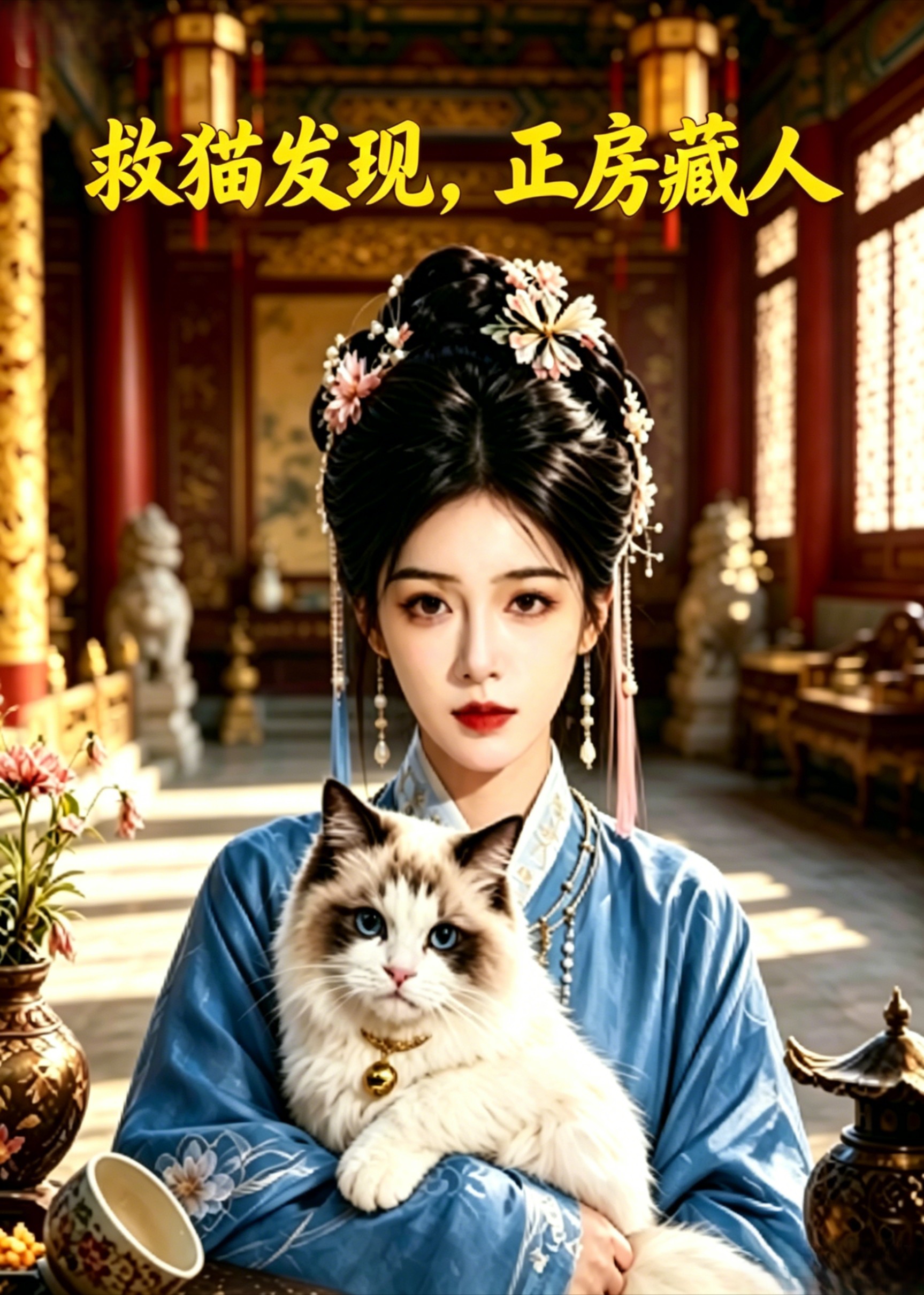 救猫发现，正房藏人