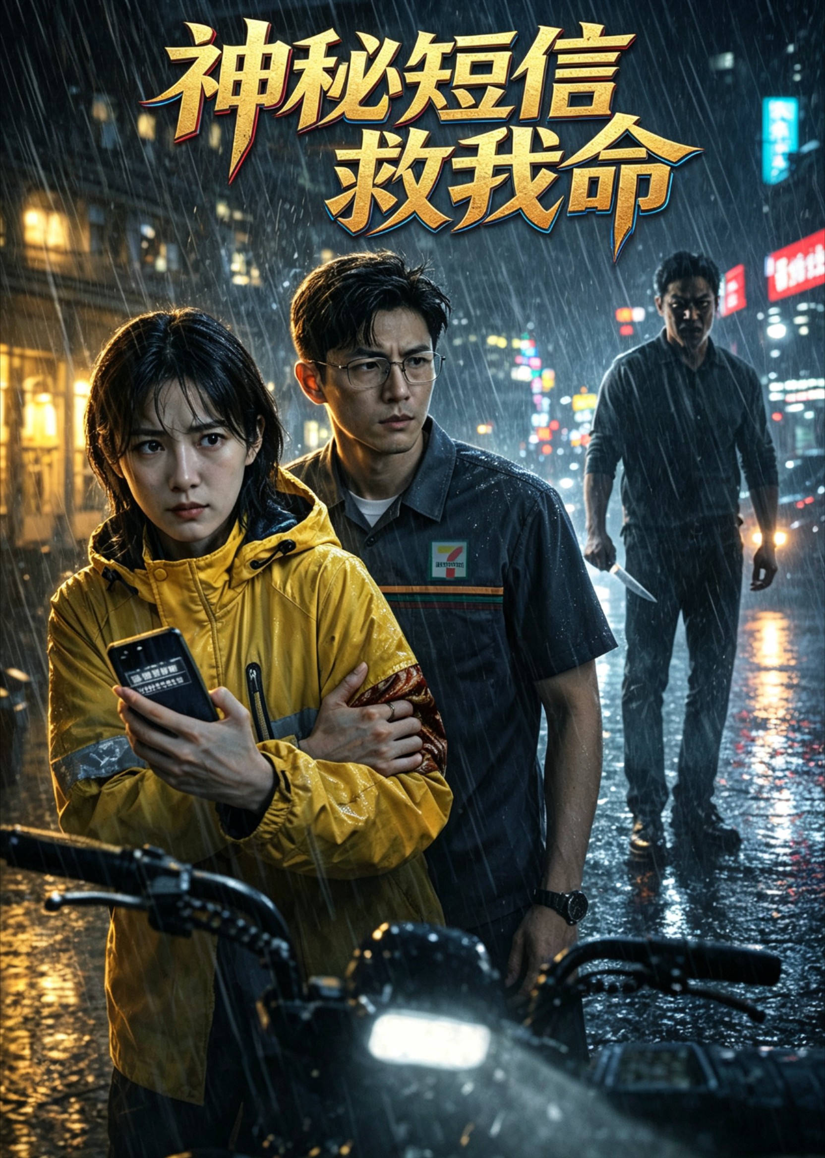 神秘短信救我命