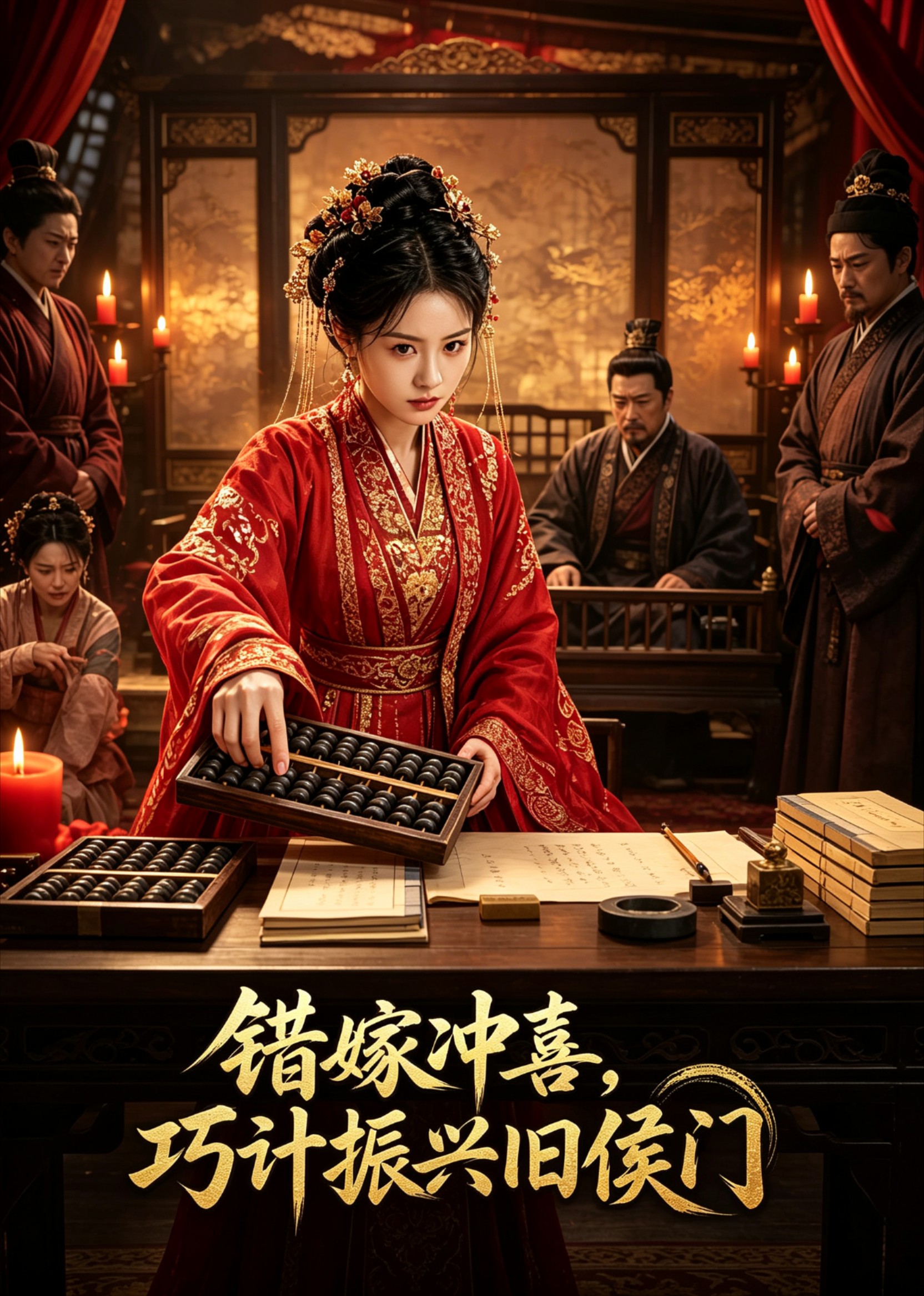 错嫁冲喜，巧计振兴旧侯门封面图