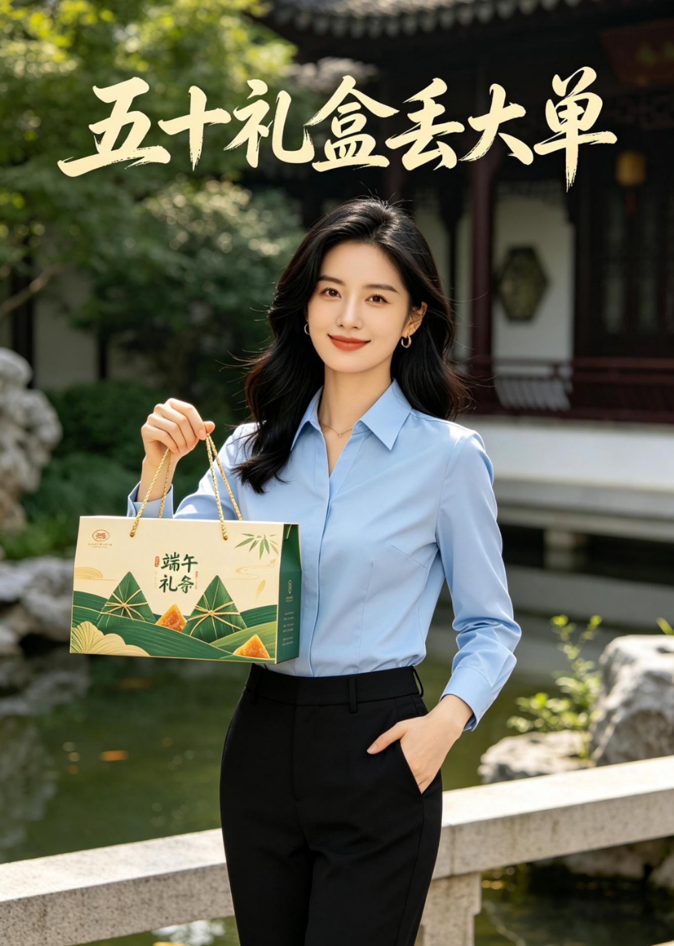 五十礼盒丢大单